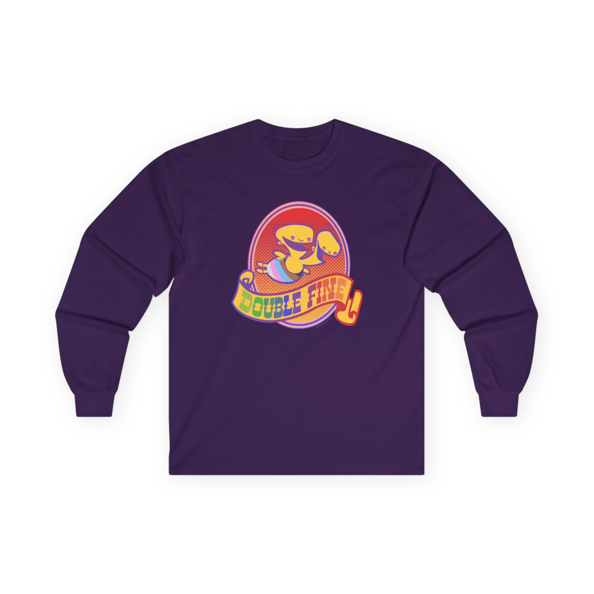 Double Fine Pride Unisex Ultra Cotton Long Sleeve Tee