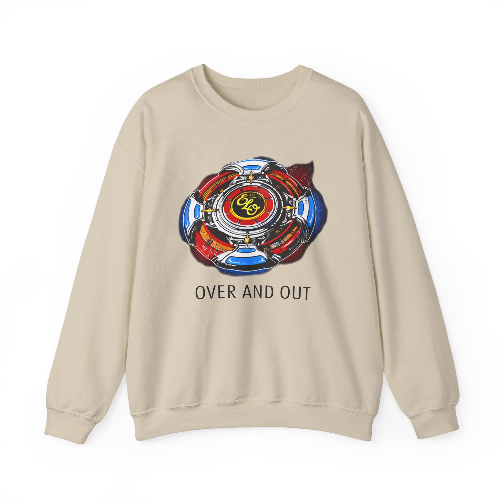 Elo Over and Out Spaceship Unisex Heavy Blendâ„¢ Crewneck Sweatshirt