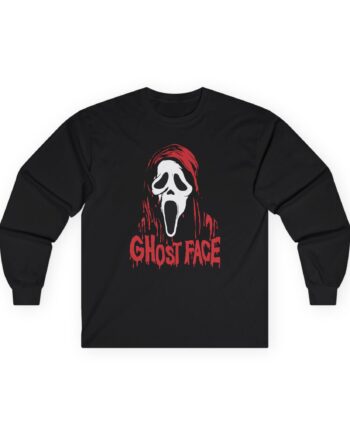 Ghostface Drippy Mask Unisex Ultra Cotton Long Sleeve Tee