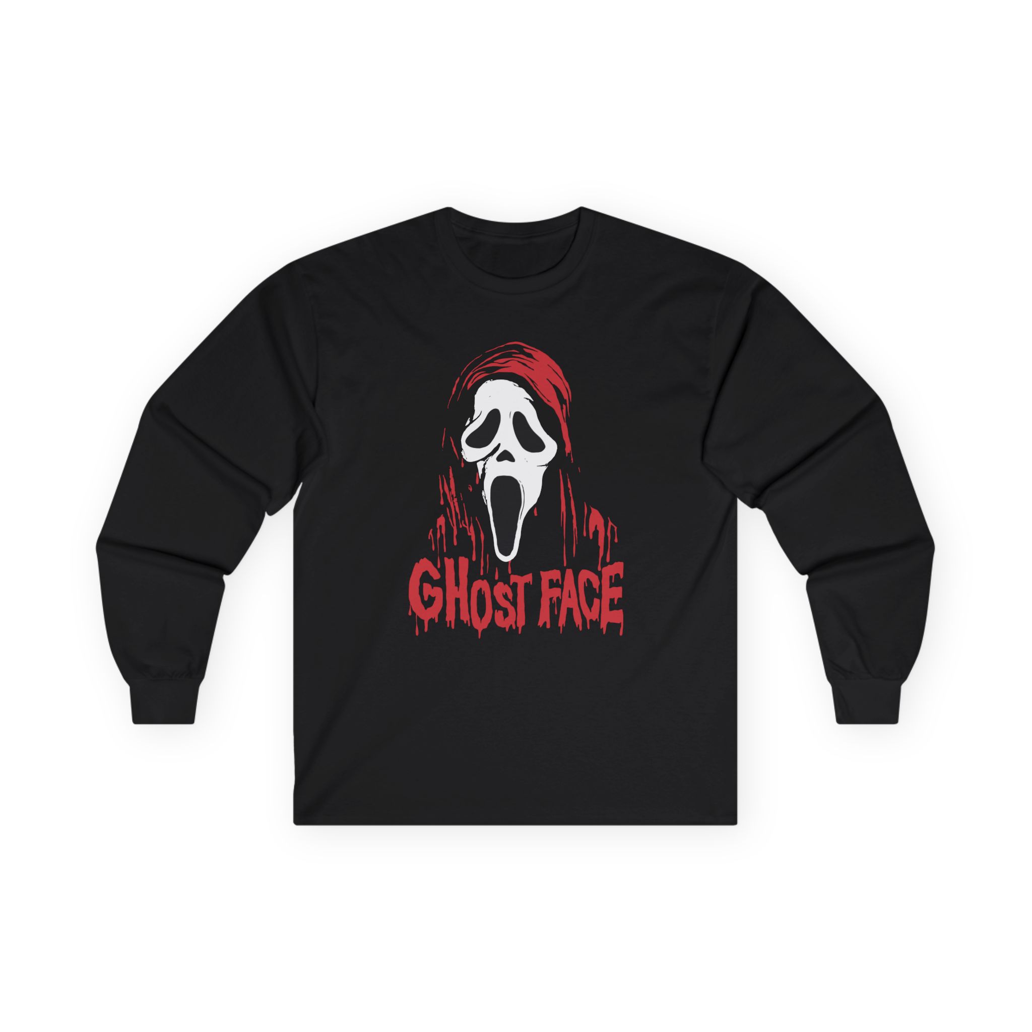 Ghostface Drippy Mask Unisex Ultra Cotton Long Sleeve Tee