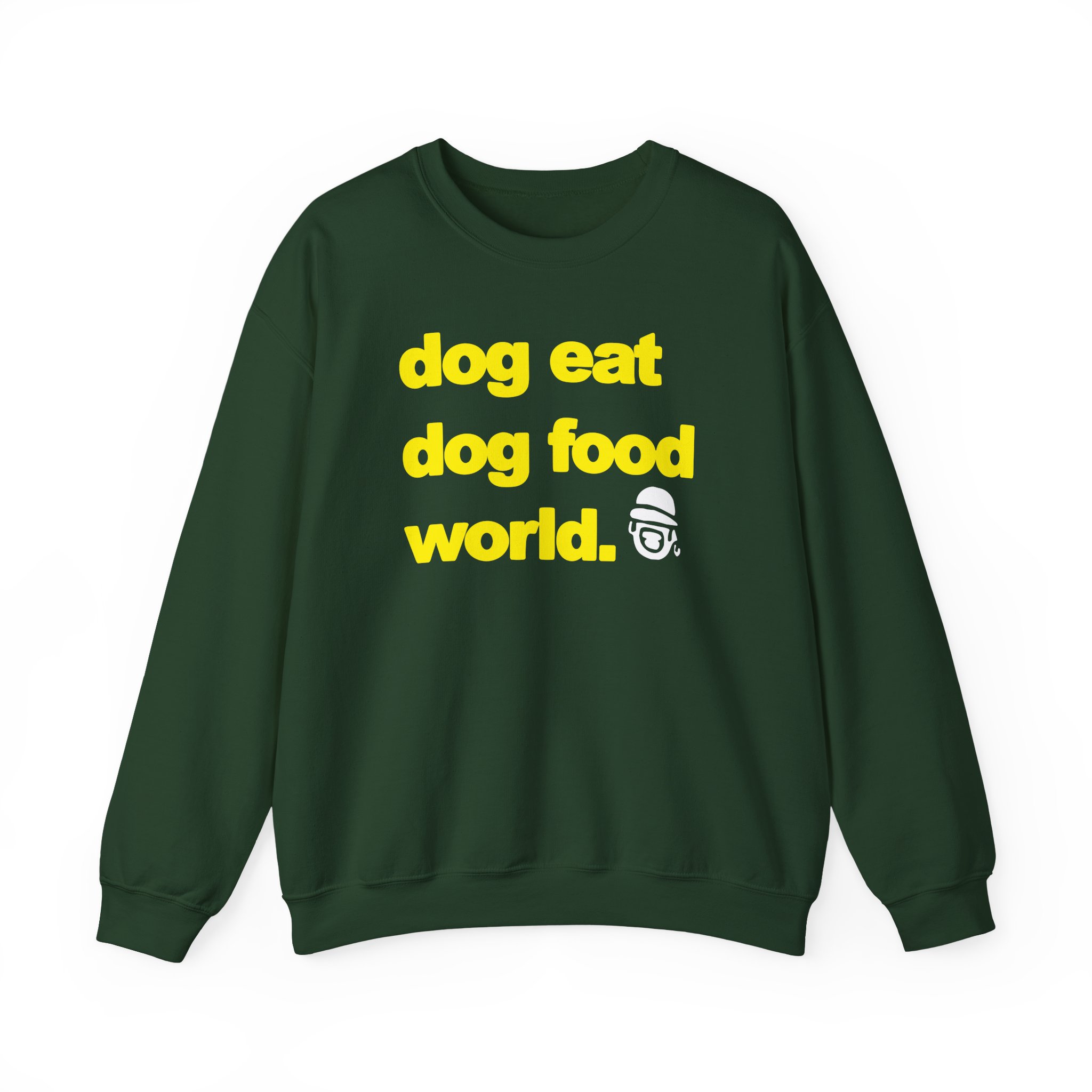 Dog Eat Dog Food World Unisex Heavy Blendâ„¢ Crewneck Sweatshirt
