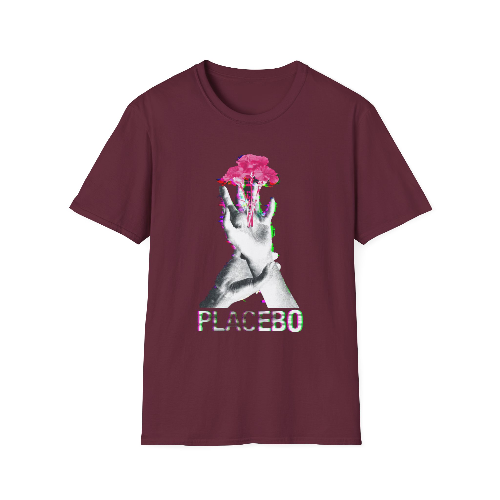 Placebo Flower Hand Unisex Softstyle T-Shirt