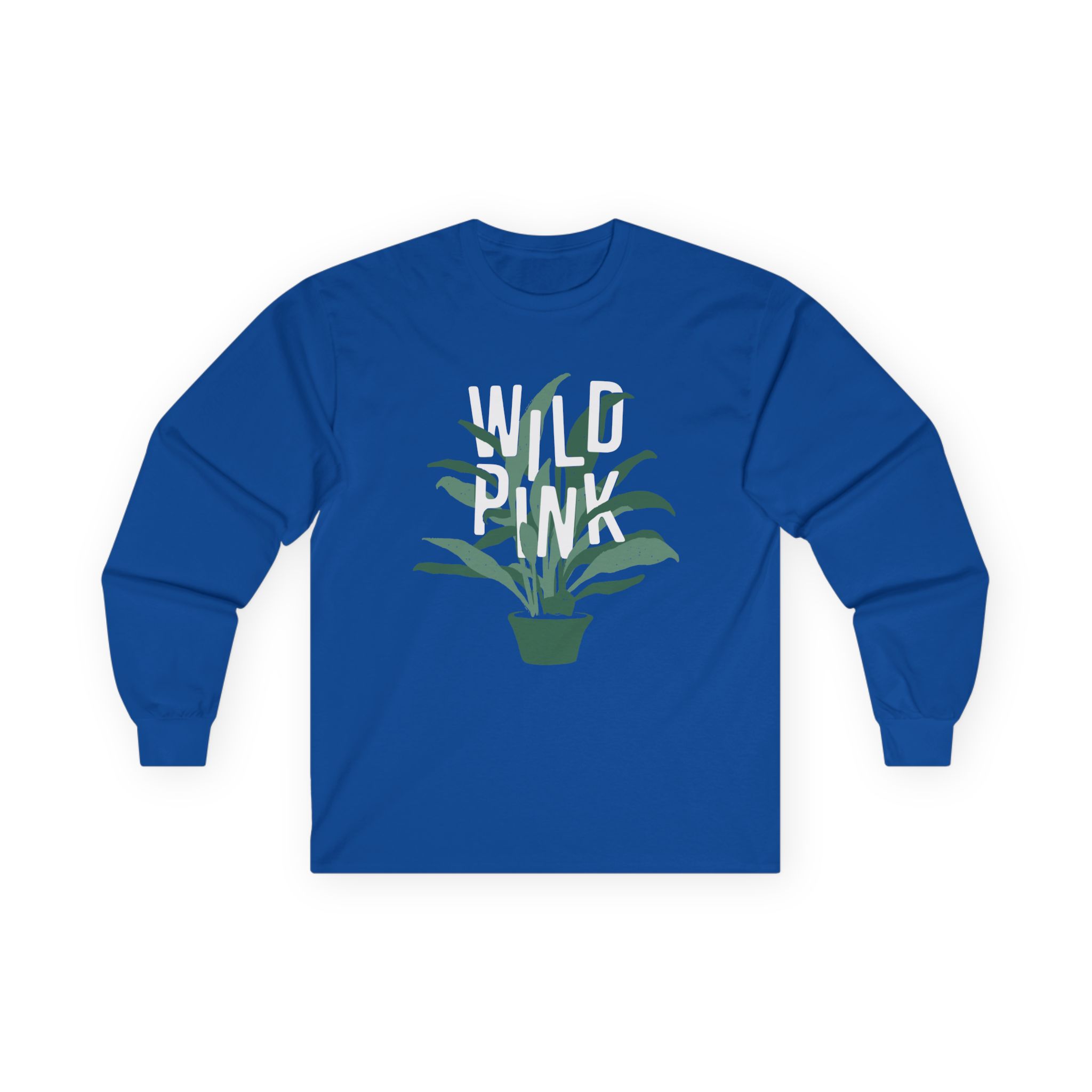 Wild Pink House Plant Unisex Ultra Cotton Long Sleeve Tee