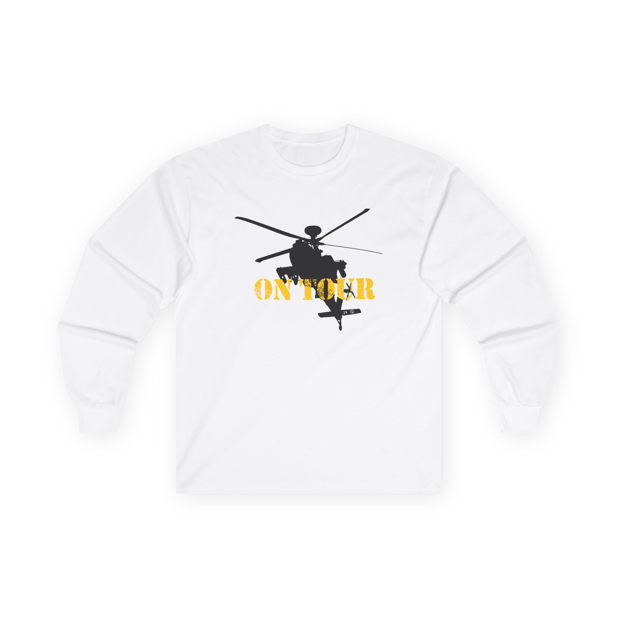 Toby Keith American Soldier Helicopter Unisex Ultra Cotton Long Sleeve Tee
