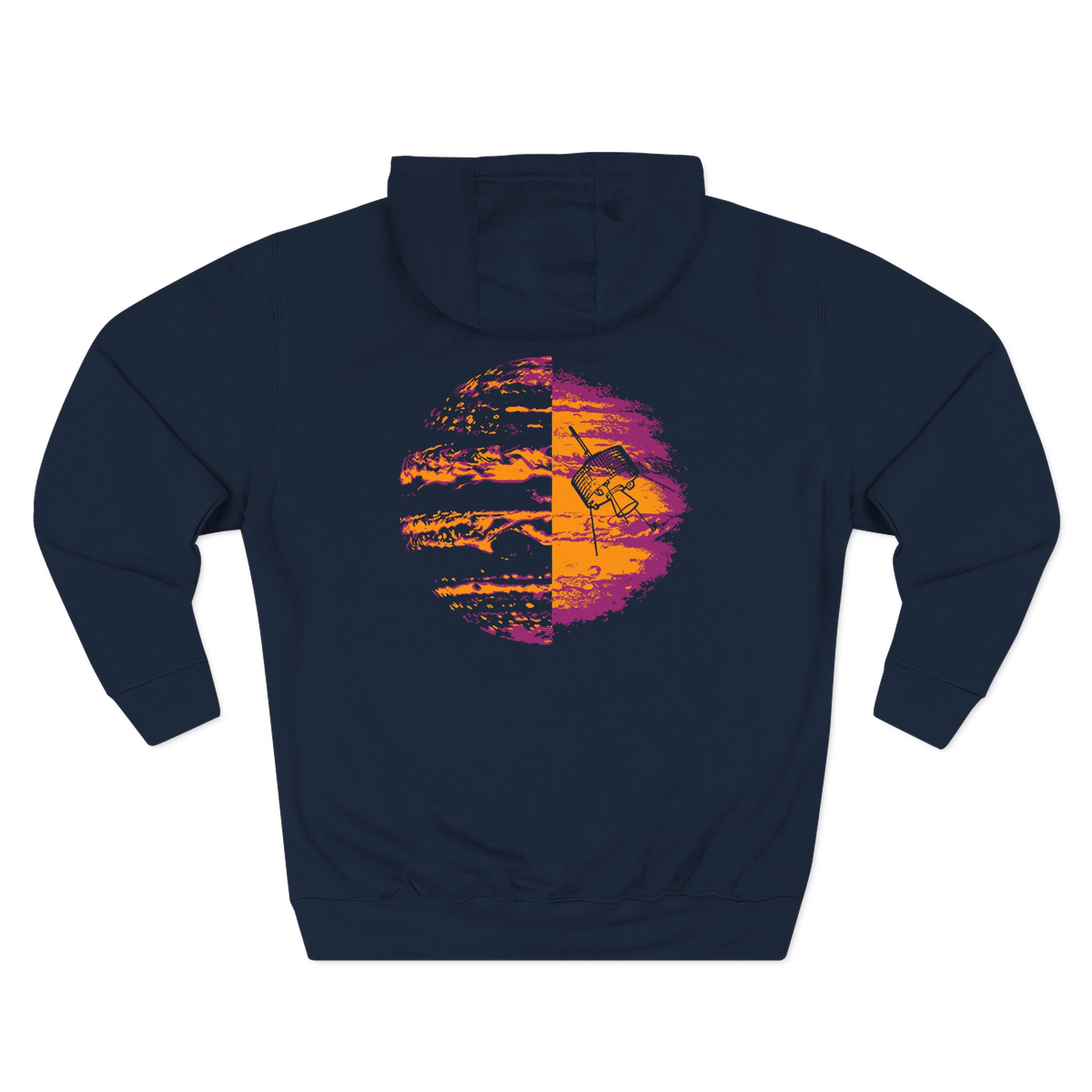 Cave in Jupiter Emerging Three-Panel Fleece Hoodie