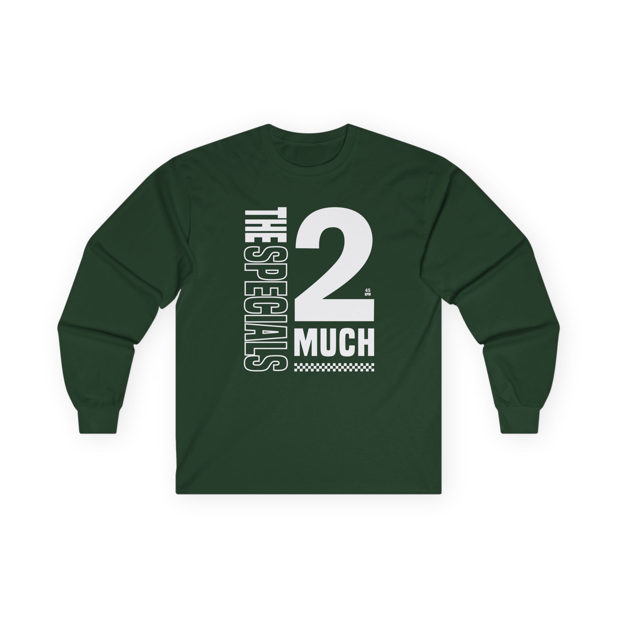 The Specials 2 Much 2 Young Unisex Ultra Cotton Long Sleeve Tee