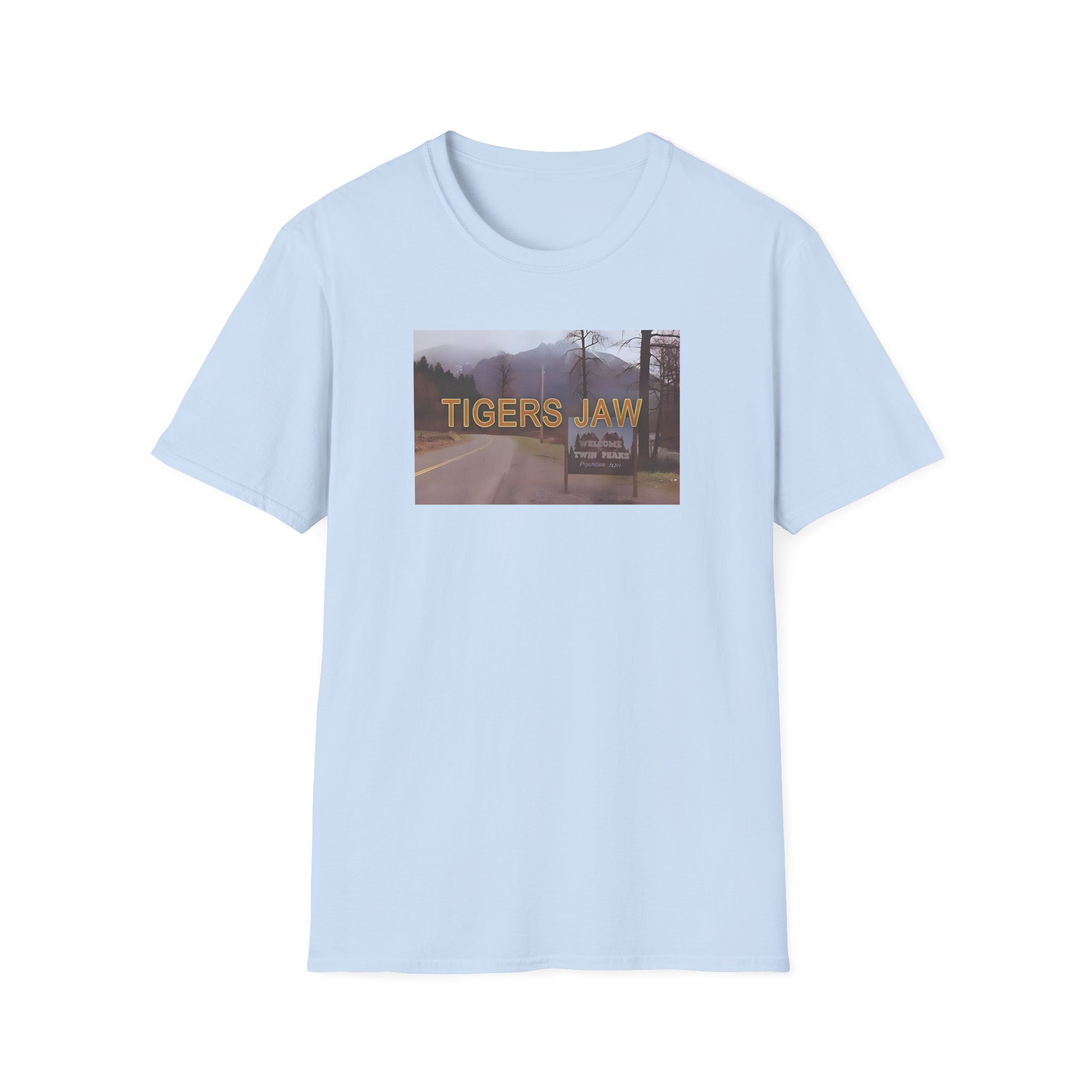 Tigers Jaw Twin Peaks Unisex Softstyle T-Shirt