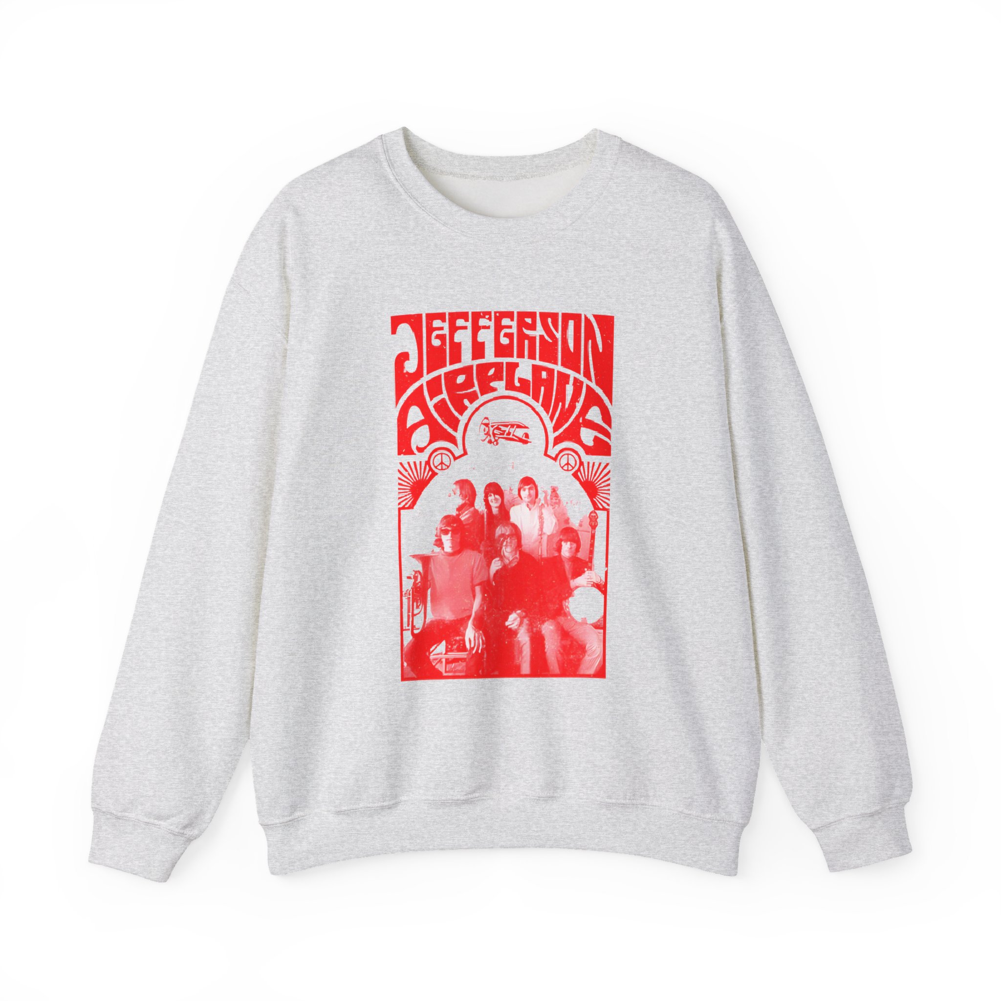 Jefferson Airplane Band Photo Unisex Heavy Blendâ„¢ Crewneck Sweatshirt