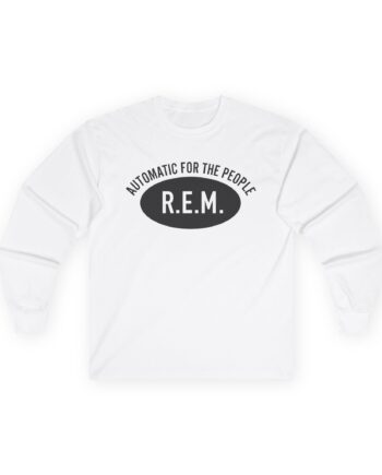 Rem Automatic for the People Unisex Ultra Cotton Long Sleeve Tee