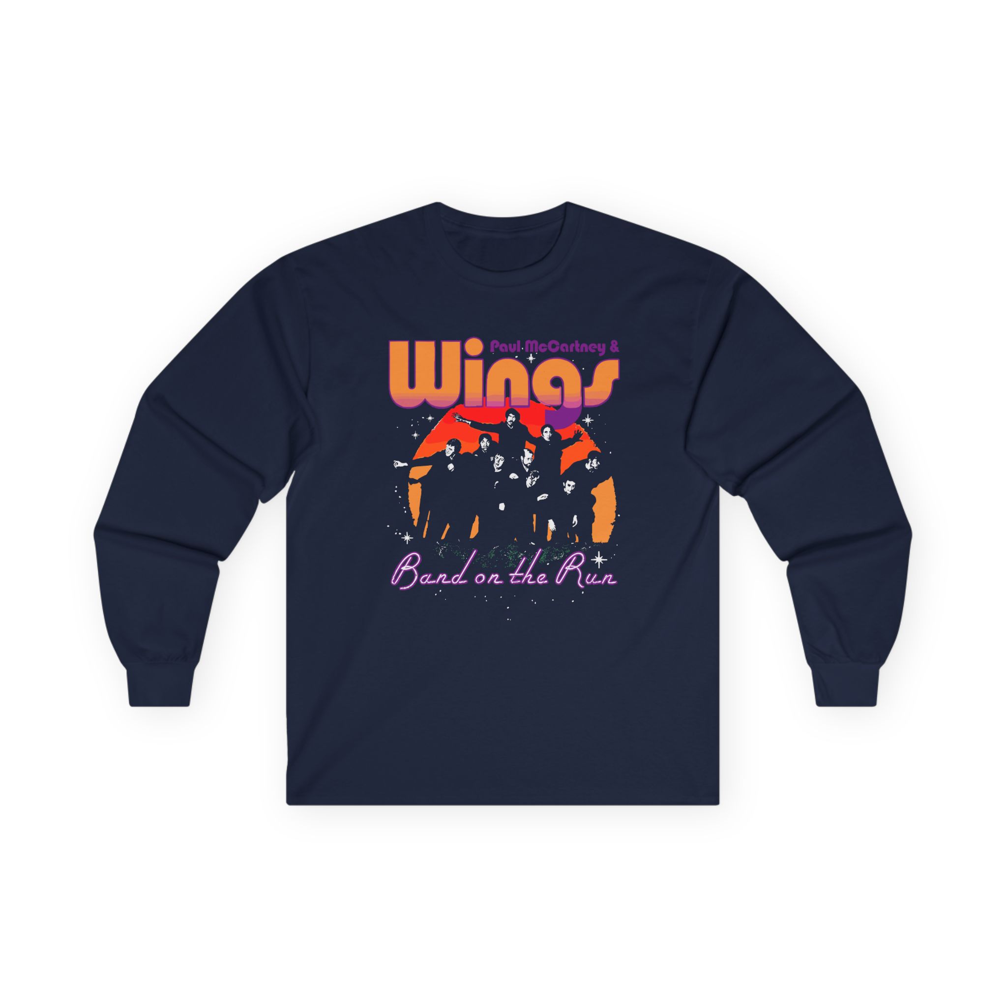 Wings Band On The Run Unisex Ultra Cotton Long Sleeve Tee