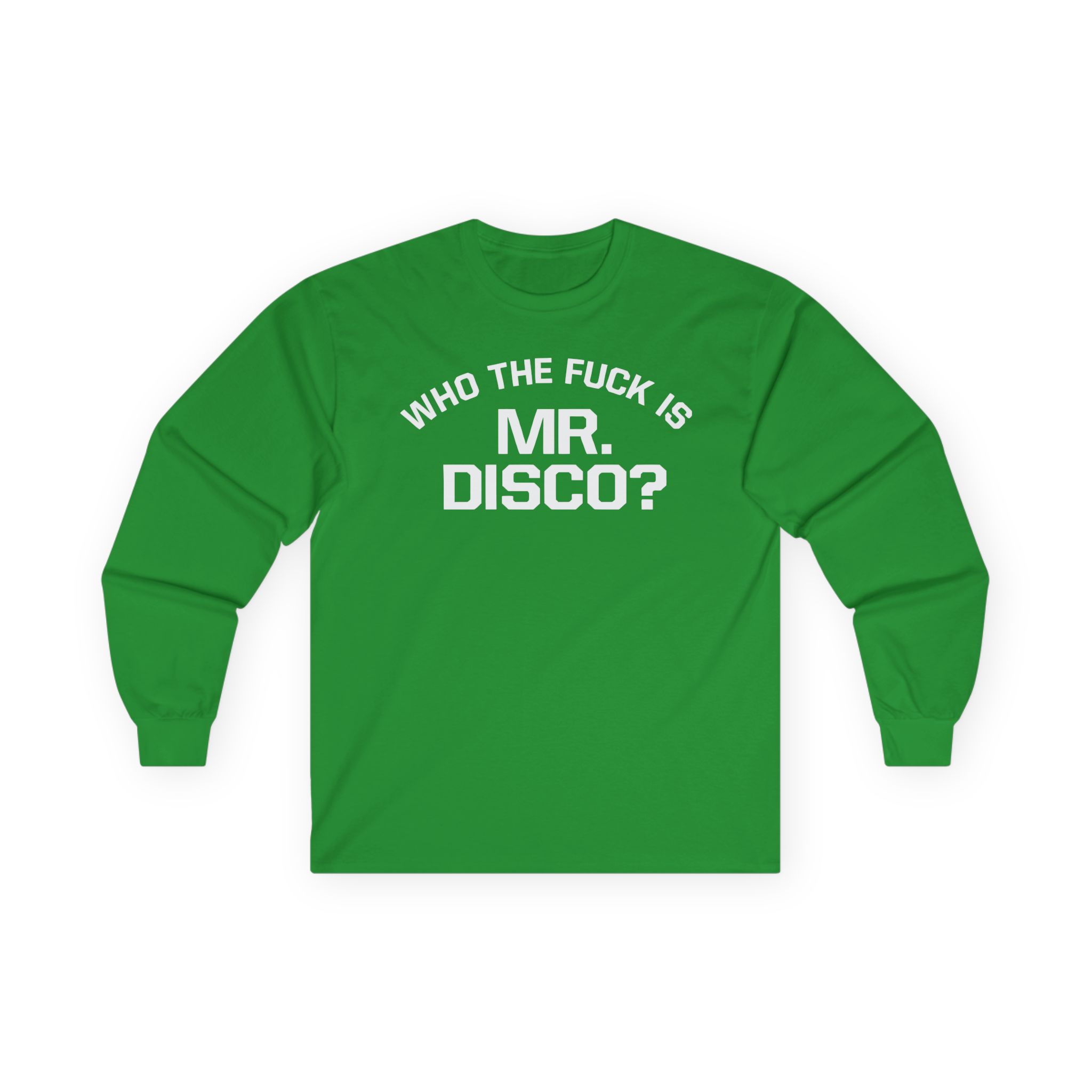 Panic at the Disco Who the Fuck is Mr. Disco Unisex Ultra Cotton Long Sleeve Tee