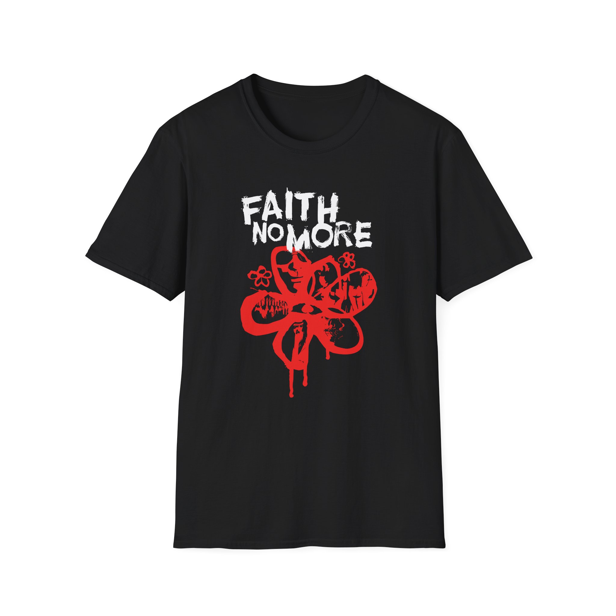 Faith No More Flower Unisex Softstyle T-Shirt