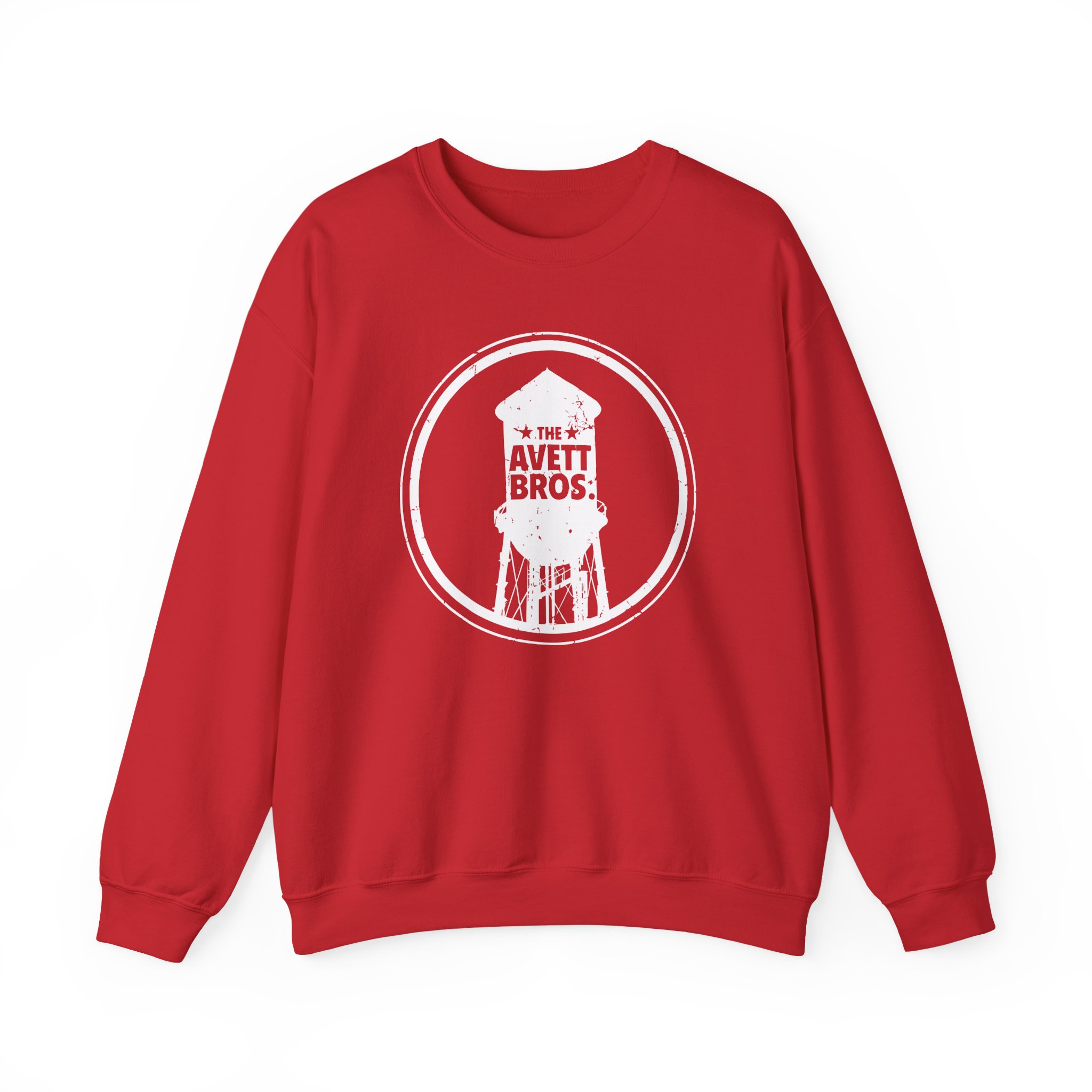 Avett Brothers Water Tower Unisex Heavy Blendâ„¢ Crewneck Sweatshirt