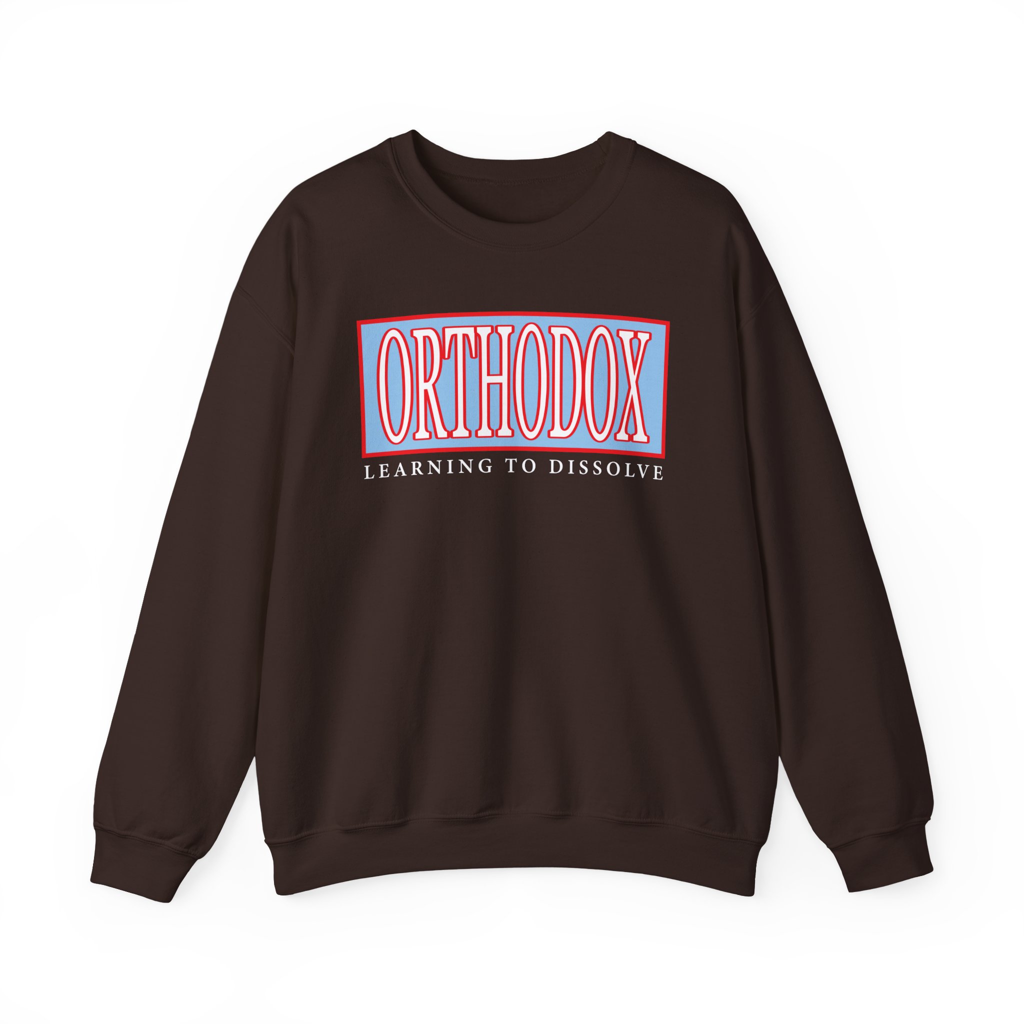 Orthodox Box Logo Unisex Heavy Blendâ„¢ Crewneck Sweatshirt