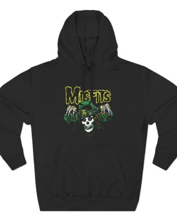 Misfits Leprechaun Fiend Three-Panel Fleece Hoodie