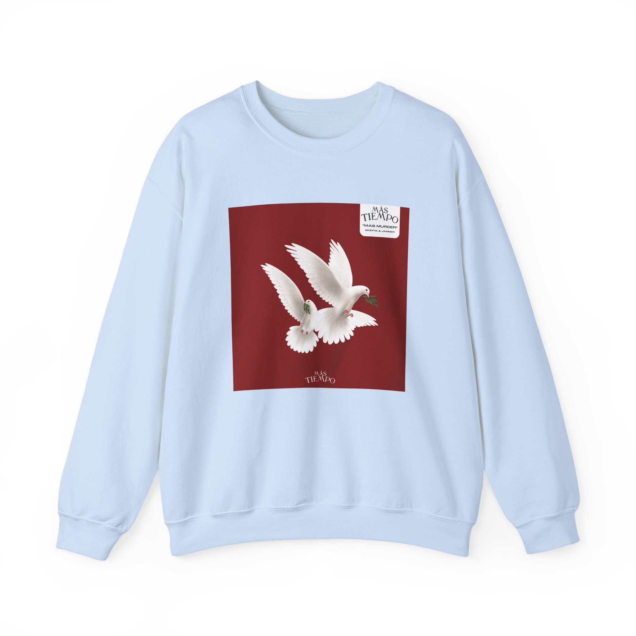 SK Joseph Olaitan Adenuga Jr Mas Tiempo Grime Hip Hop Unisex Heavy Blendâ„¢ Crewneck Sweatshirt