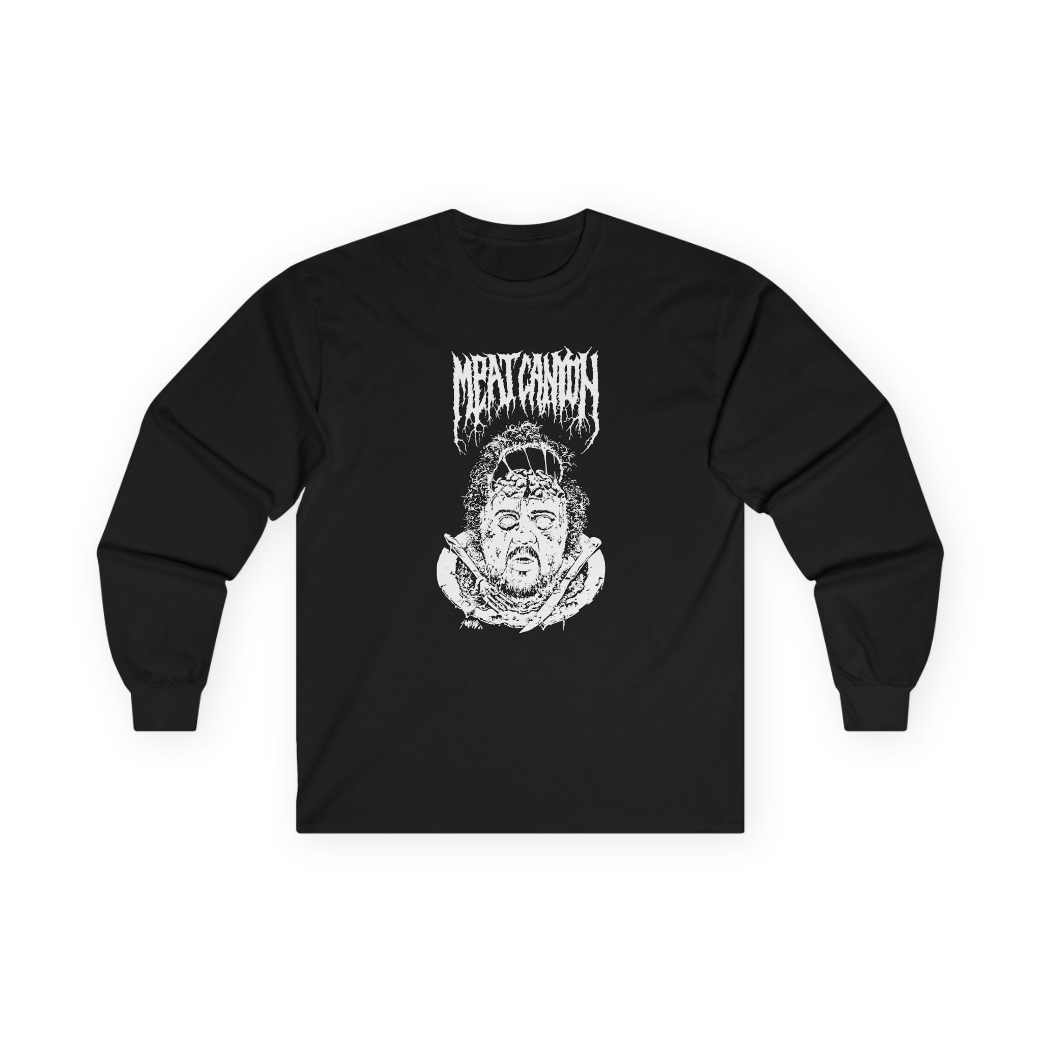 Papa Meat Canyon Brain Food Unisex Ultra Cotton Long Sleeve Tee