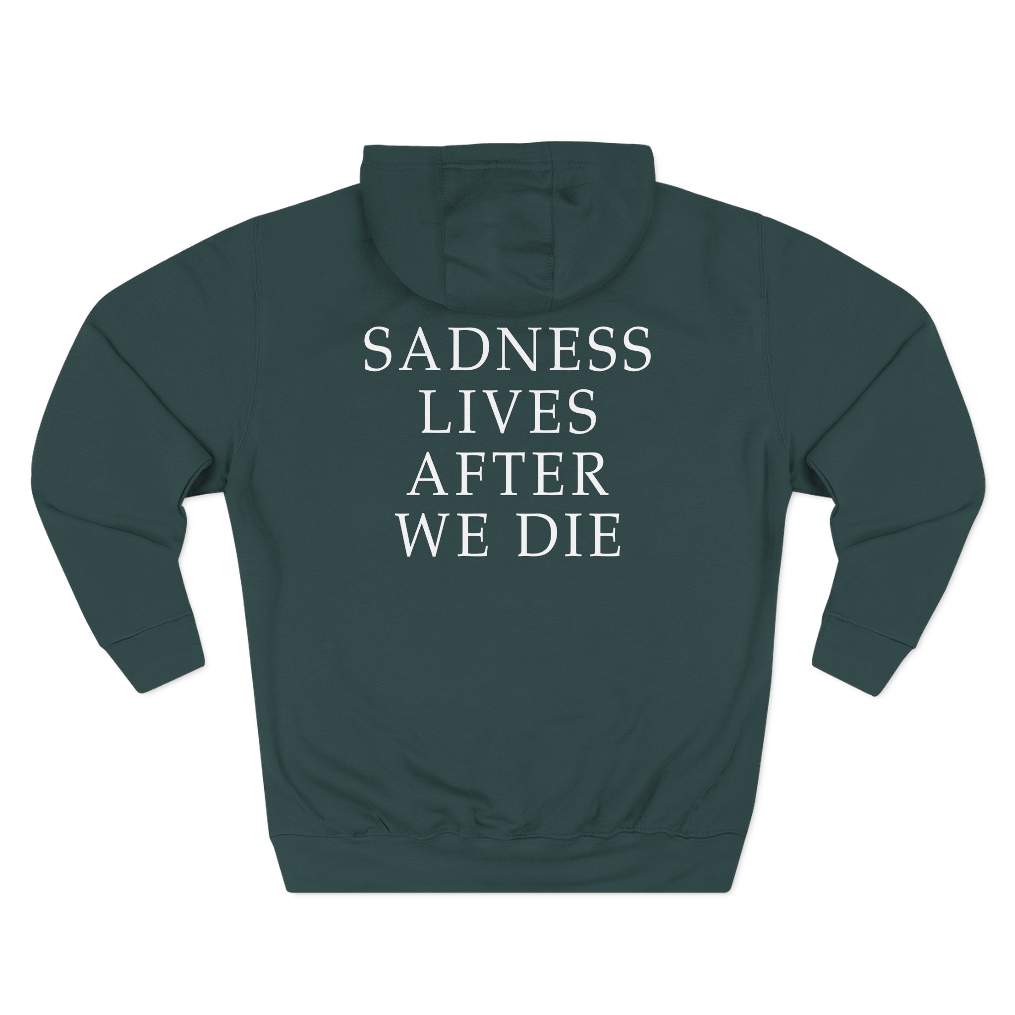 Lost Paradise the Anatomy of Melancholy Three-Panel Fleece Hoodie