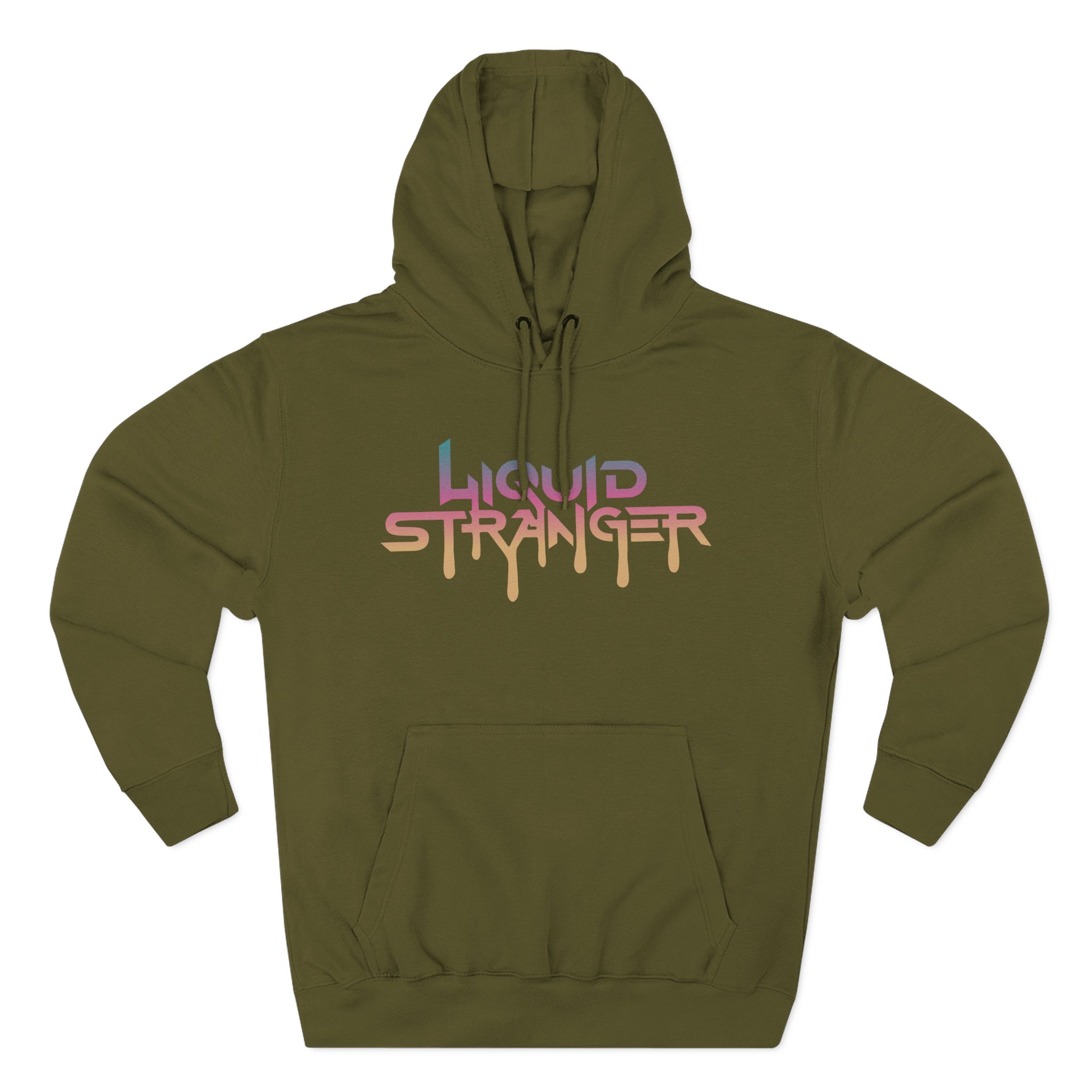 Liquid Stranger Three-Panel Fleece Hoodie