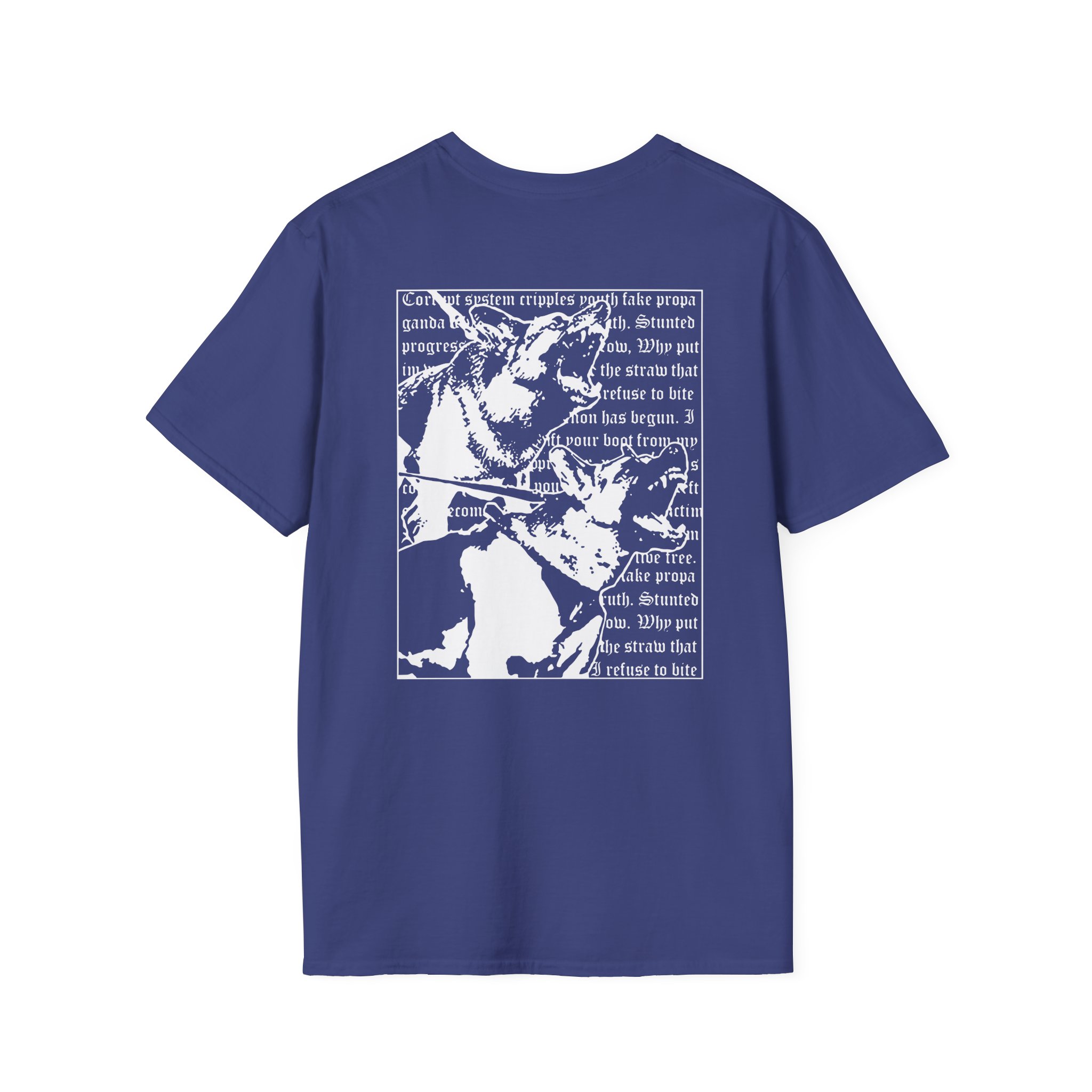Jesus Piece Tortured Unisex Softstyle T-Shirt