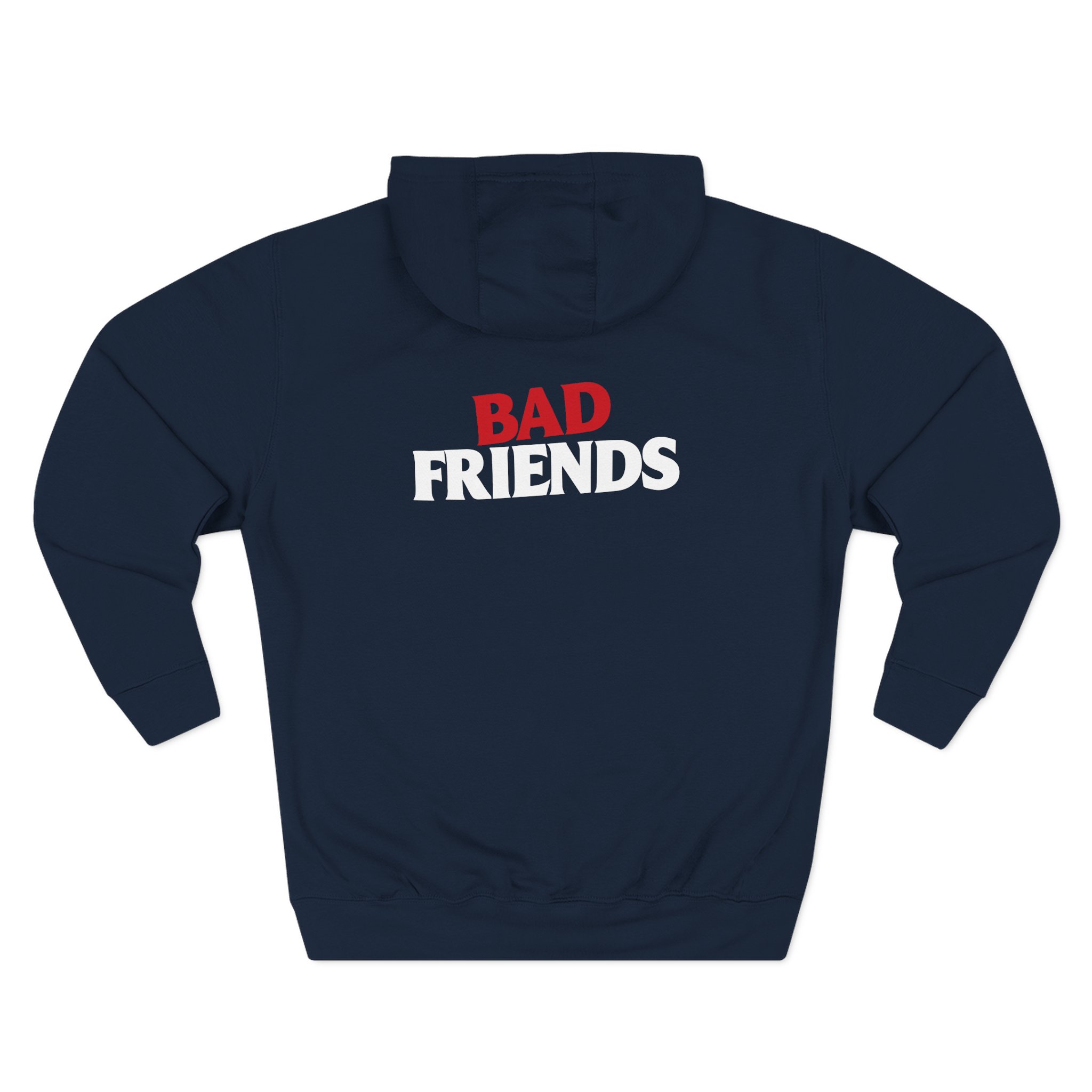 Bad Friends Three-Panel Fleece Hoodie