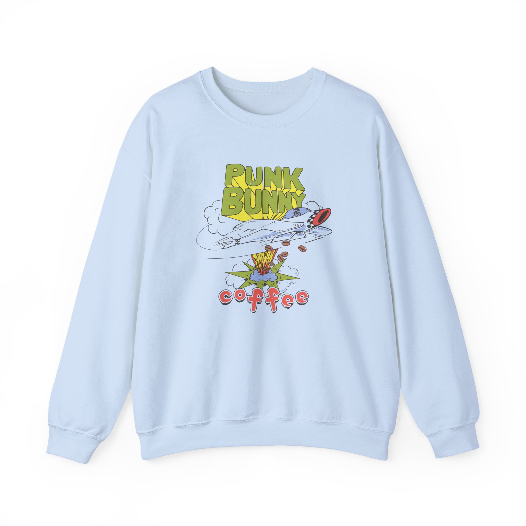 Green Day Punk Bunny Dookie Unisex Heavy Blendâ„¢ Crewneck Sweatshirt