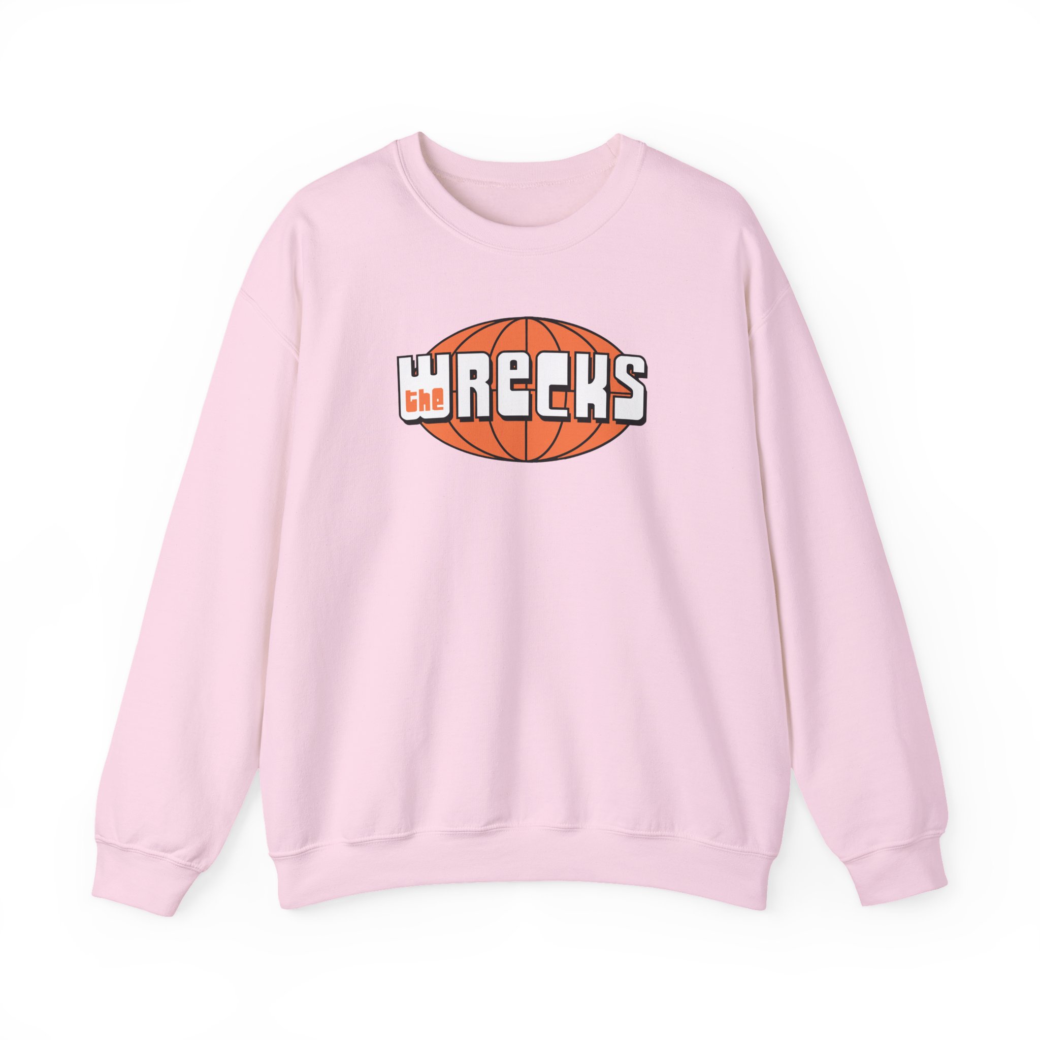 The Wrecks Retro Globe Unisex Heavy Blendâ„¢ Crewneck Sweatshirt