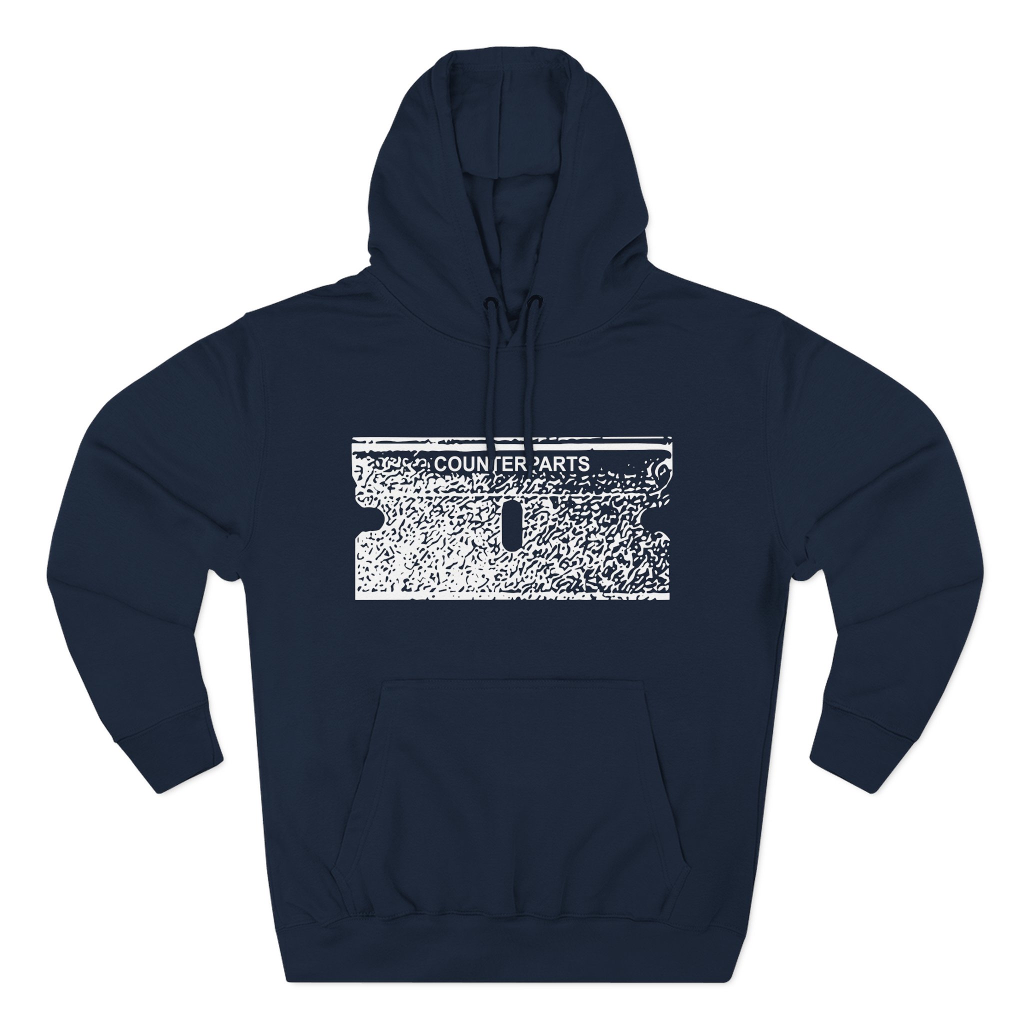 Counterparts Three-Panel Fleece Hoodie
