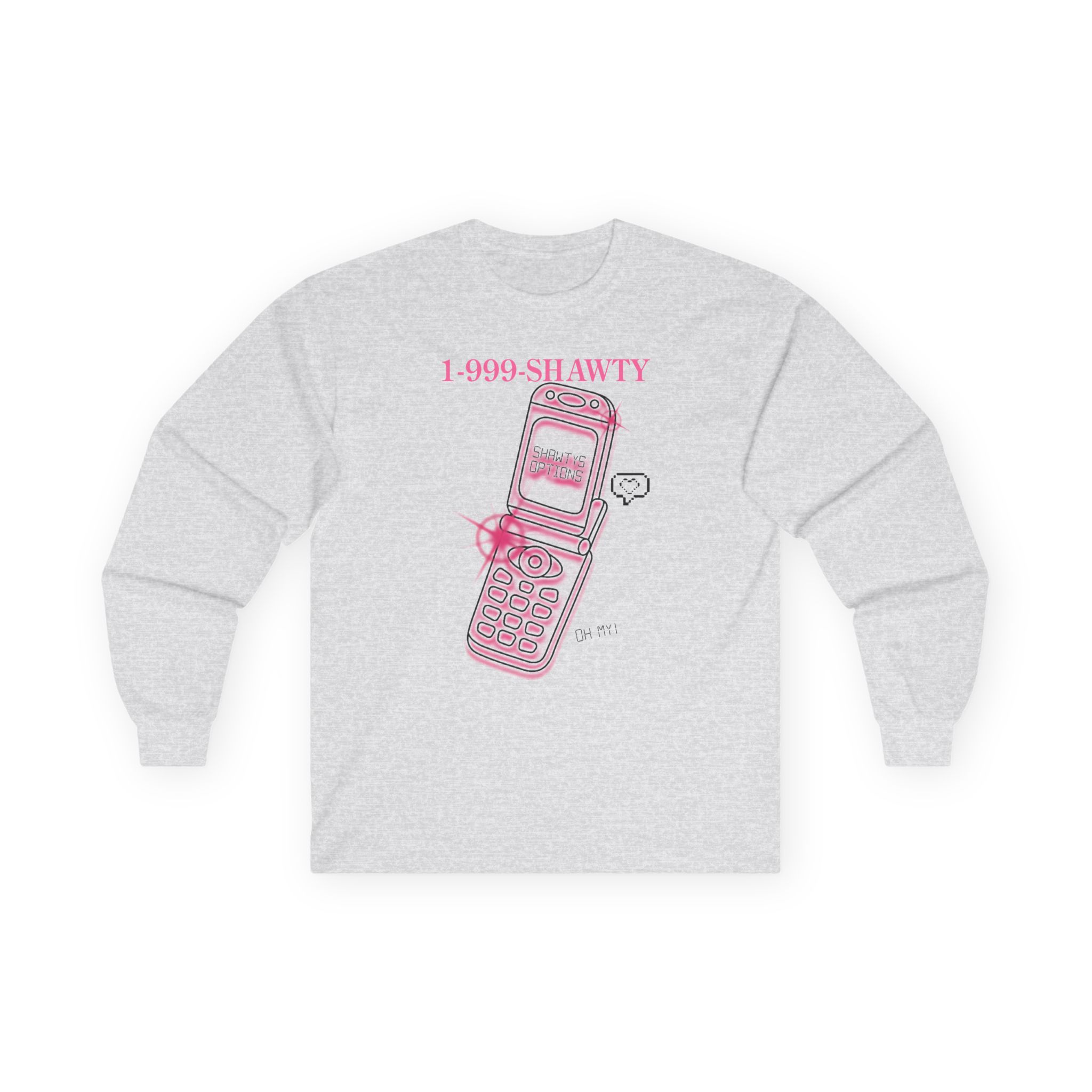Shawty Bae Shawty Hotline Unisex Ultra Cotton Long Sleeve Tee