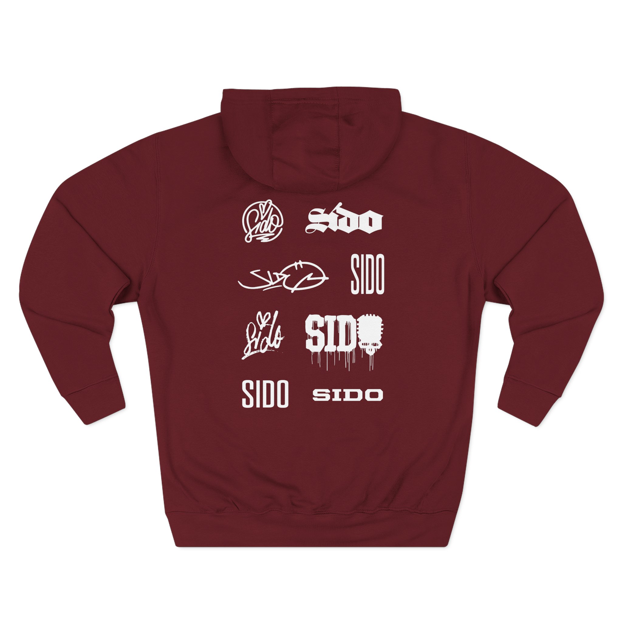 Sido Three-Panel Fleece Hoodie
