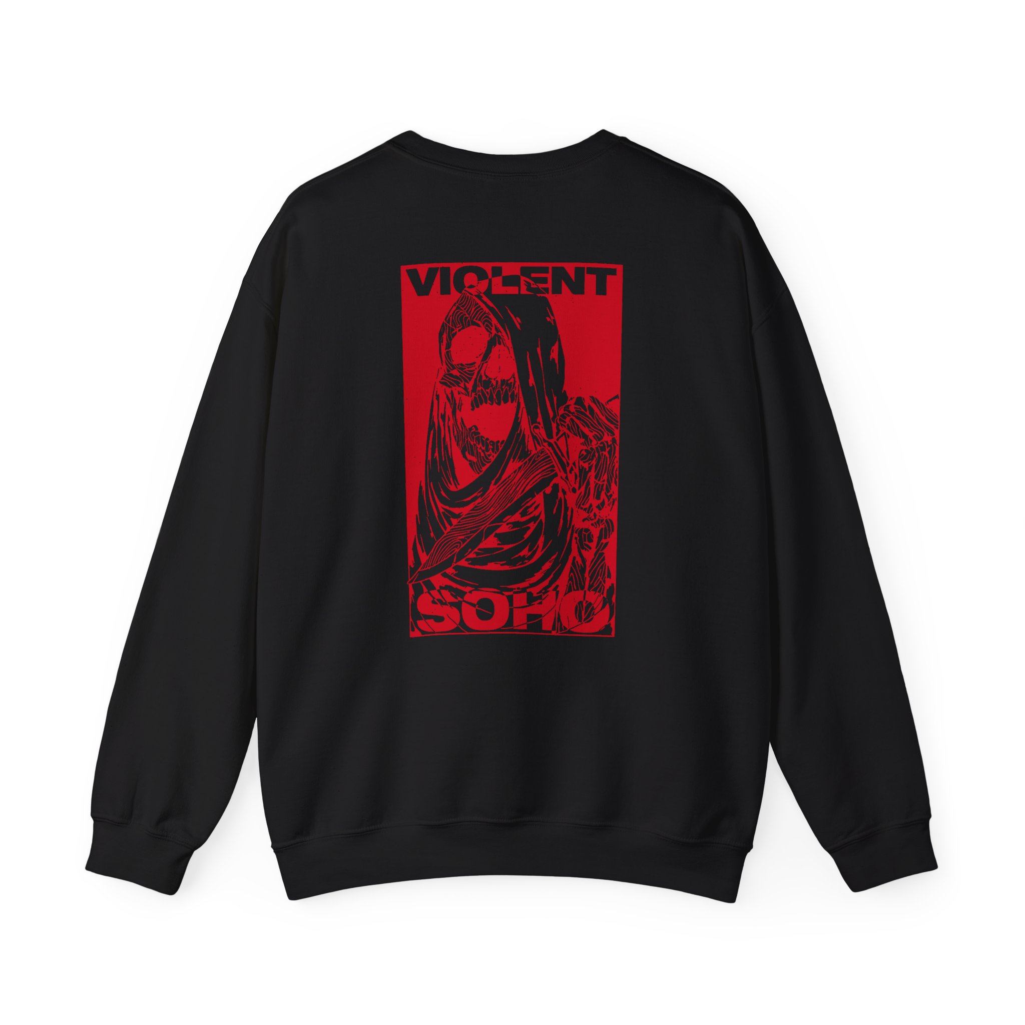 Violent Soho Skull Unisex Heavy Blendâ„¢ Crewneck Sweatshirt