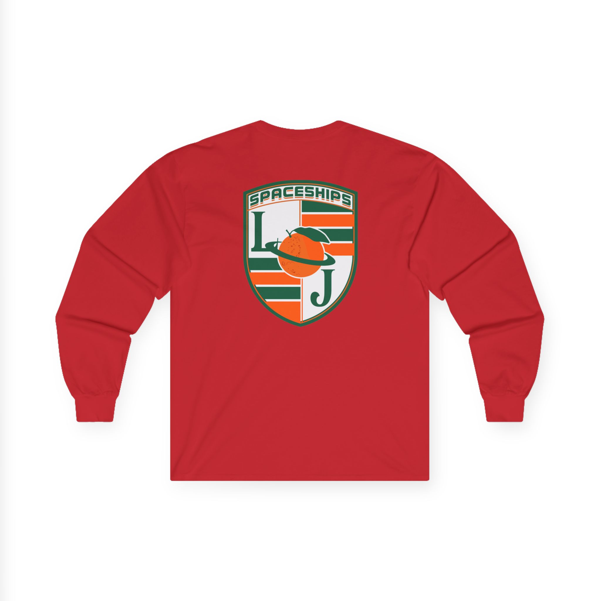 Larry June Badge Unisex Ultra Cotton Long Sleeve Tee