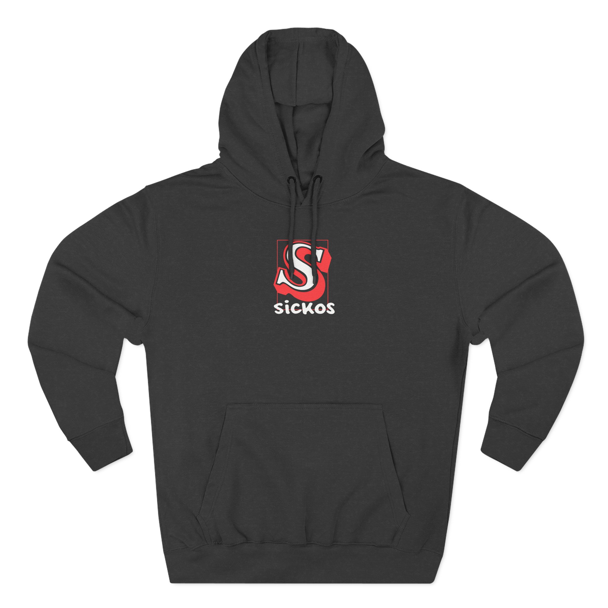 Sickos Three-Panel Fleece Hoodie