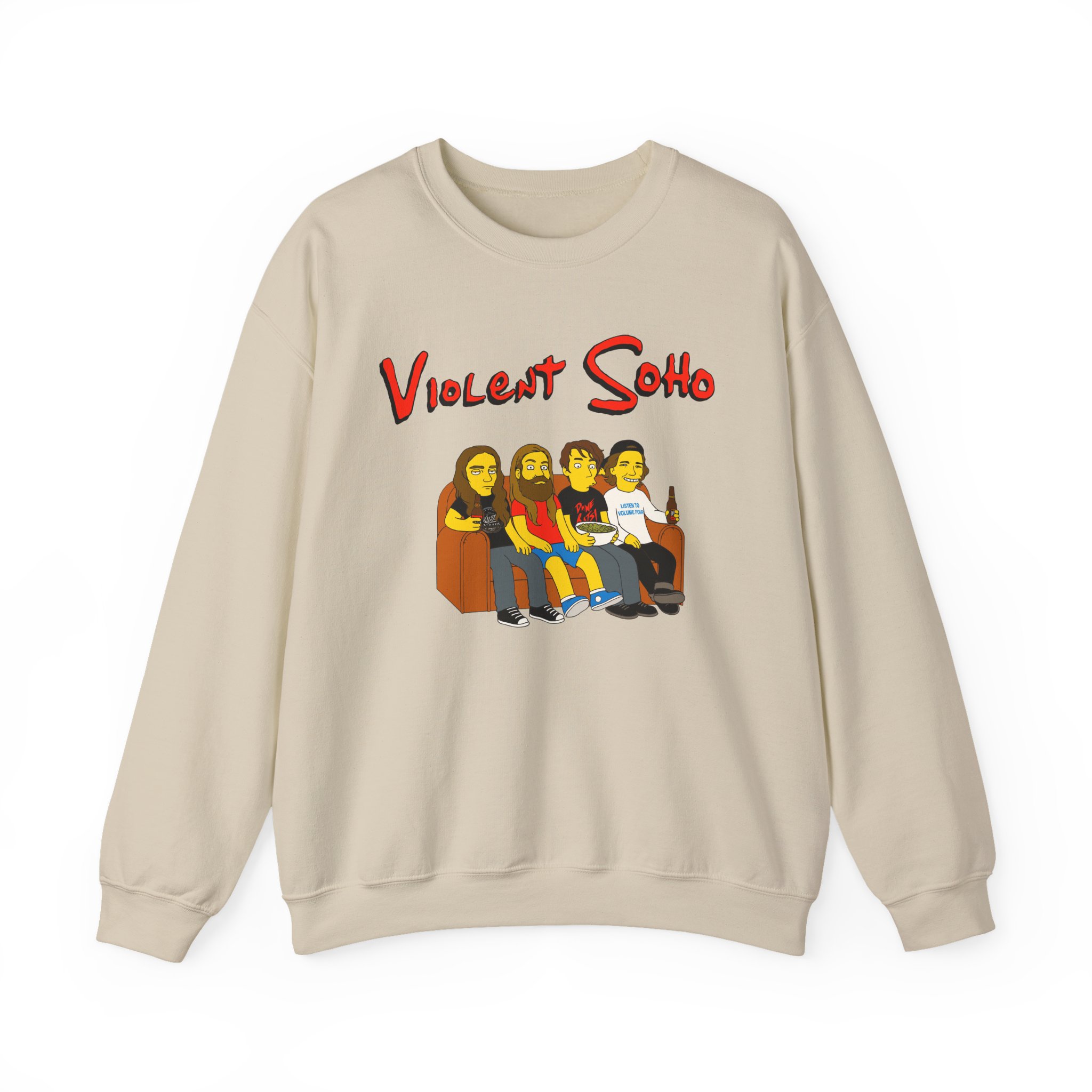 Violent Soho Springfield 4122 Unisex Heavy Blendâ„¢ Crewneck Sweatshirt