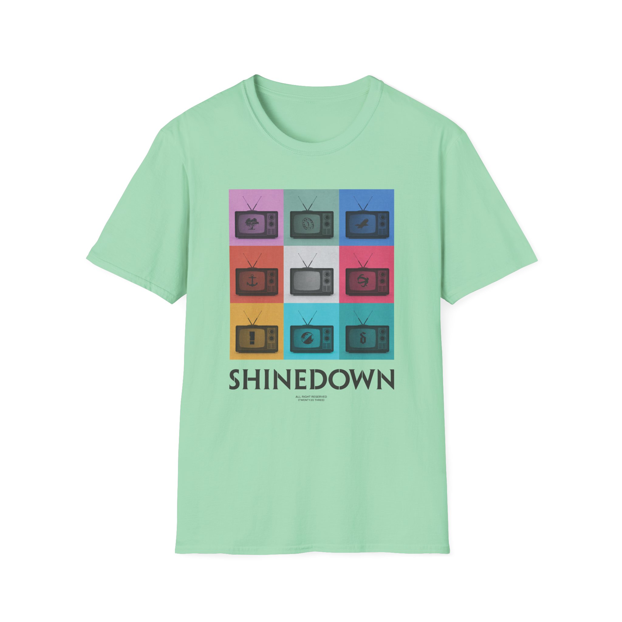 Shinedown TV Discography Unisex Softstyle T-Shirt