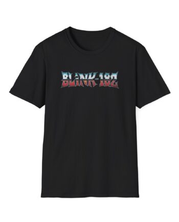 Blink 182 World Tour Unisex Softstyle T-Shirt