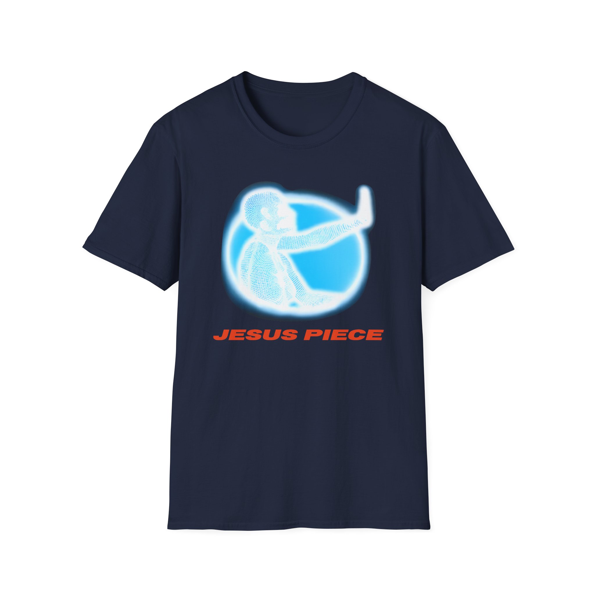 Jesus Piece Glow Unisex Softstyle T-Shirt