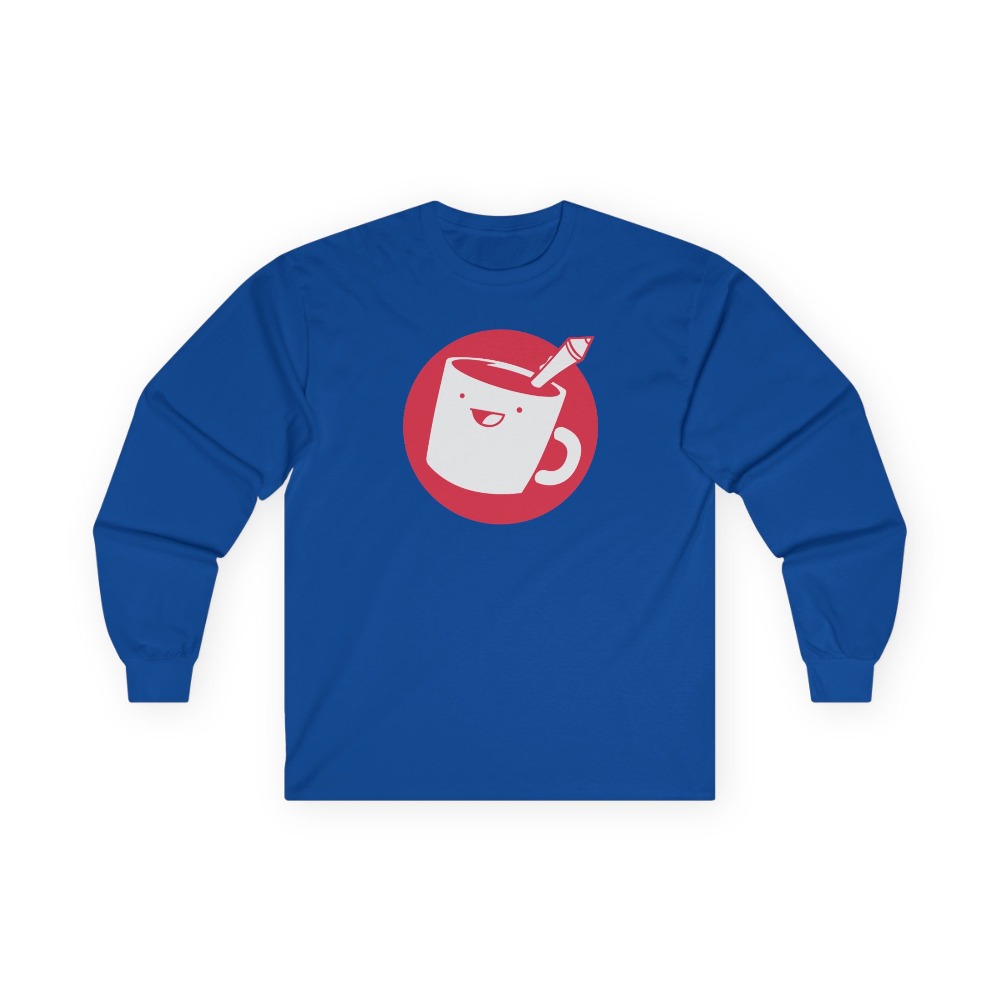 Drawfee Logo Unisex Ultra Cotton Long Sleeve Tee