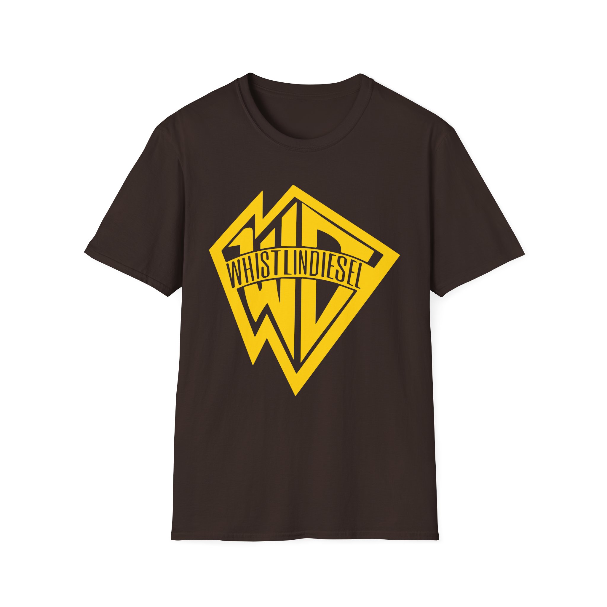 Whistlindiesel Gold Logo Unisex Softstyle T-Shirt