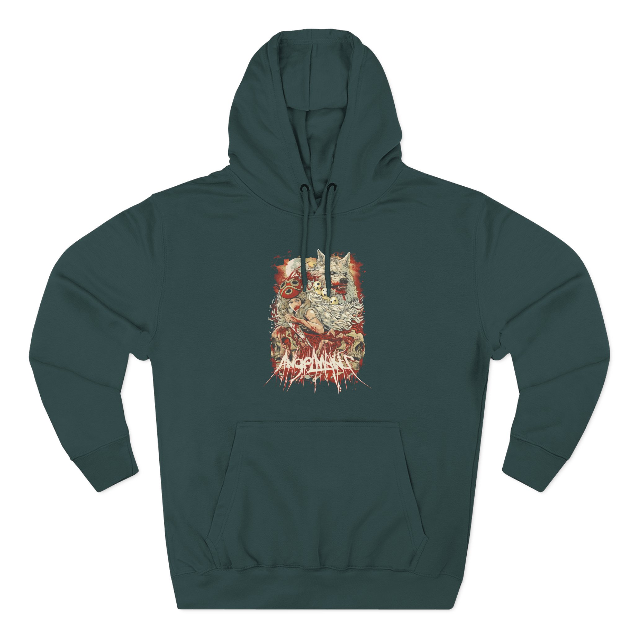Angelmaker Mononoke Three-Panel Fleece Hoodie