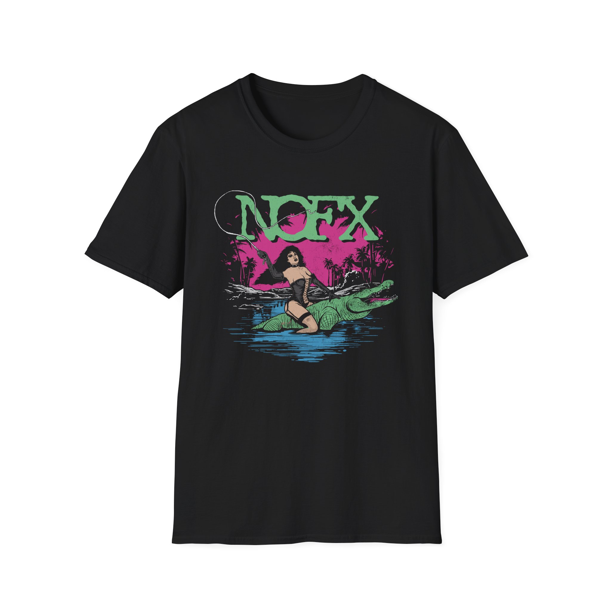 Nofx Gator Unisex Softstyle T-Shirt