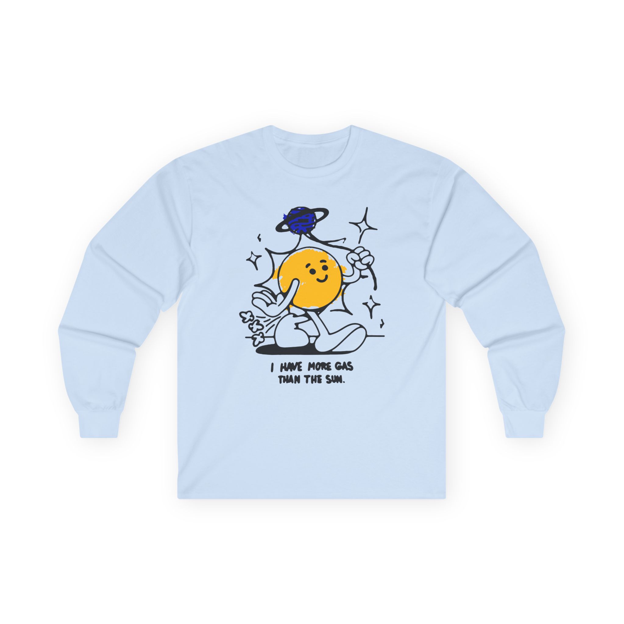 Chad Chad I Have More Gas Than the Sun Unisex Ultra Cotton Long Sleeve Tee