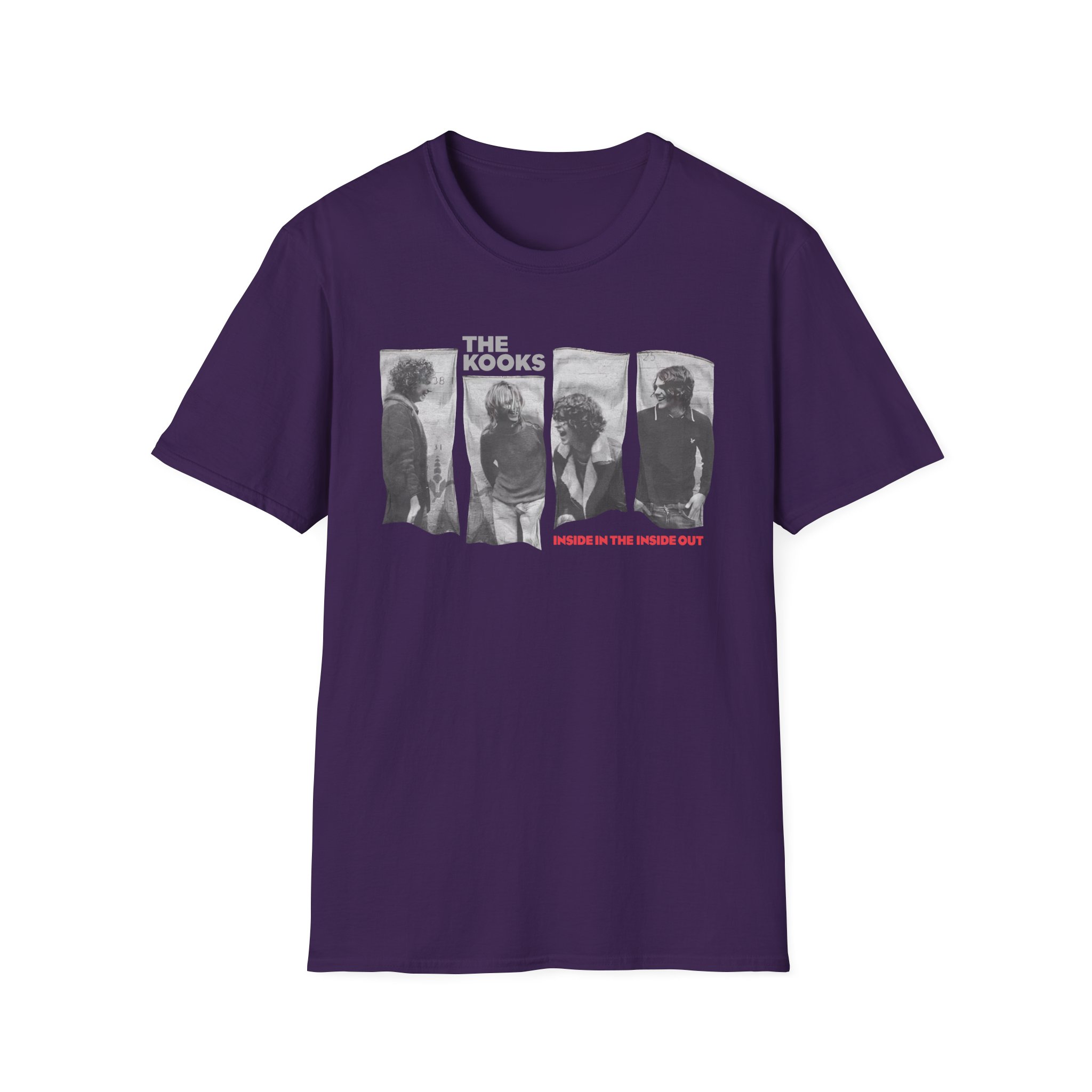 The Kooks Inside In inside Out Unisex Softstyle T-Shirt