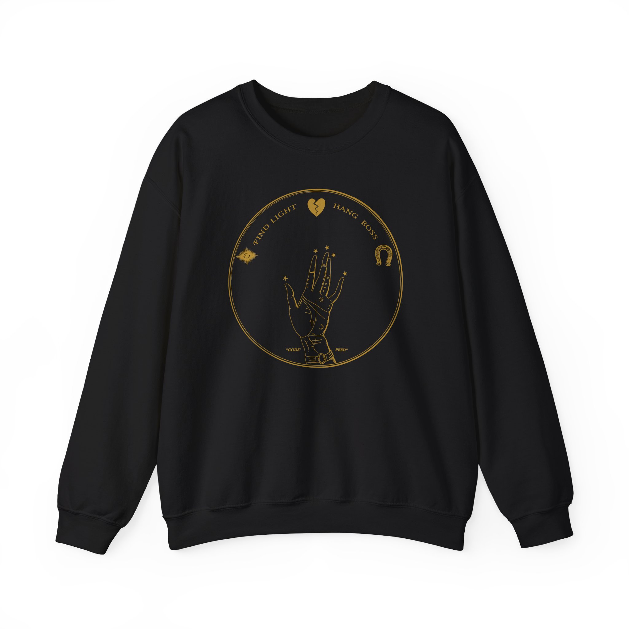 Godspeed You Black Emperor Find Light, Hang Boss Unisex Heavy Blendâ„¢ Crewneck Sweatshirt