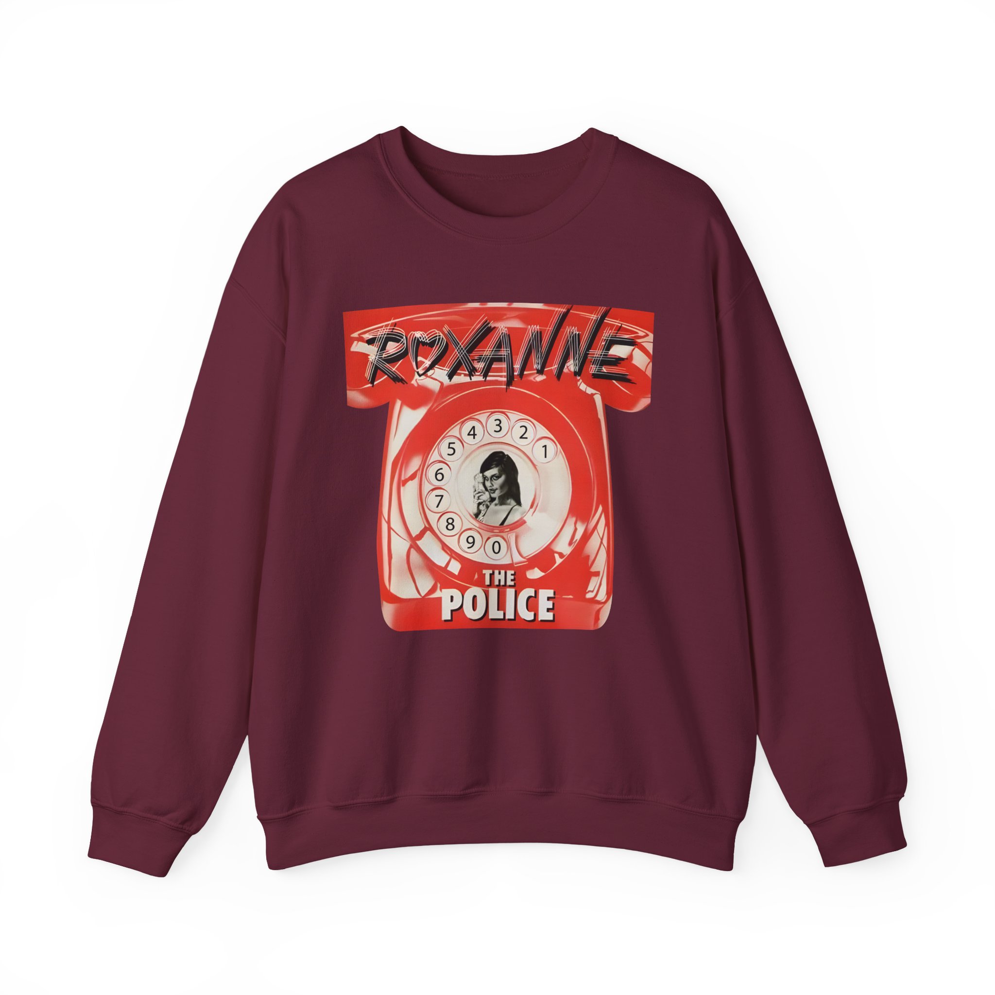 The Police Roxanne Phone Unisex Heavy Blendâ„¢ Crewneck Sweatshirt