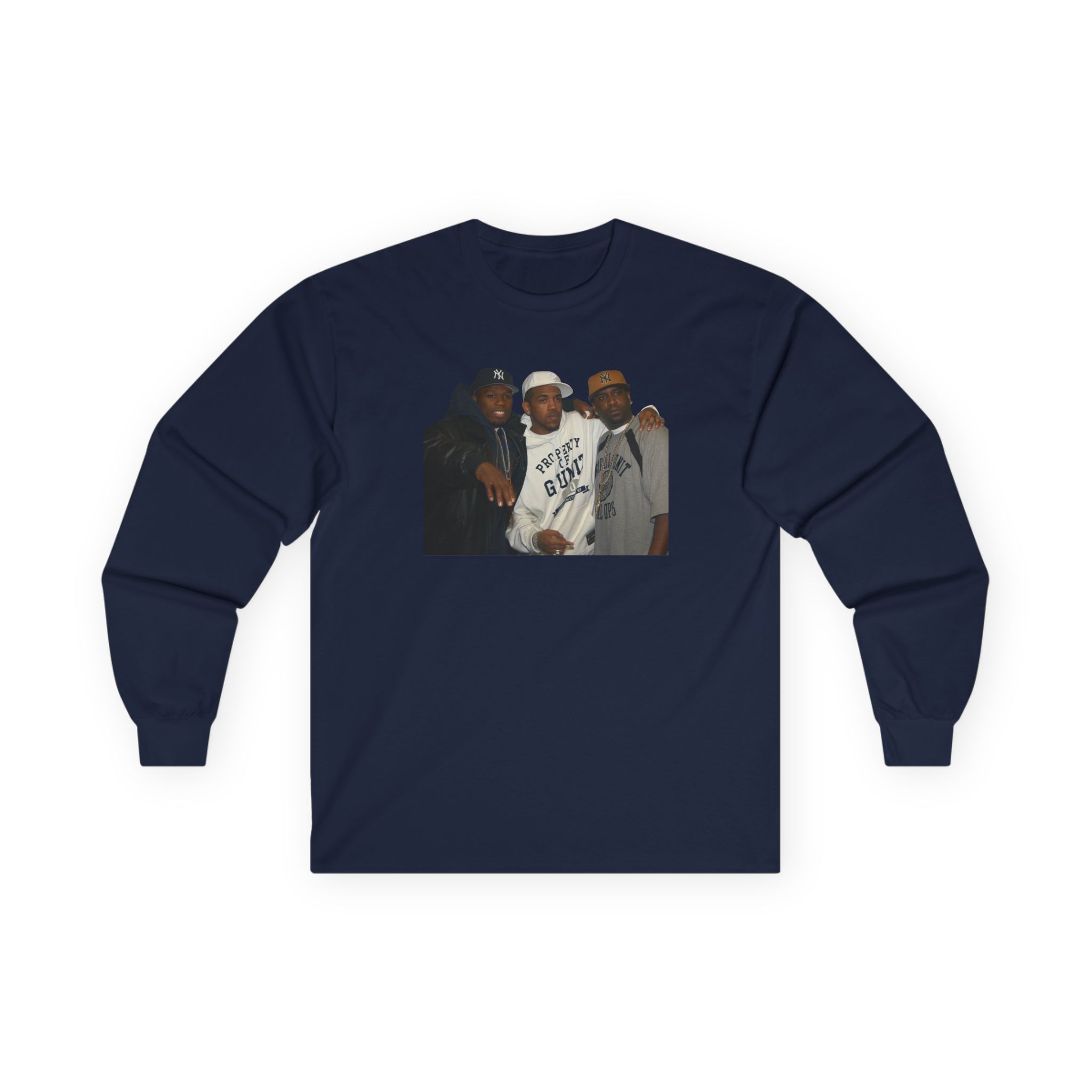 50 Cent G Unit Lloyd Banks, & Tony Yayo Inspired Unisex Ultra Cotton Long Sleeve Tee