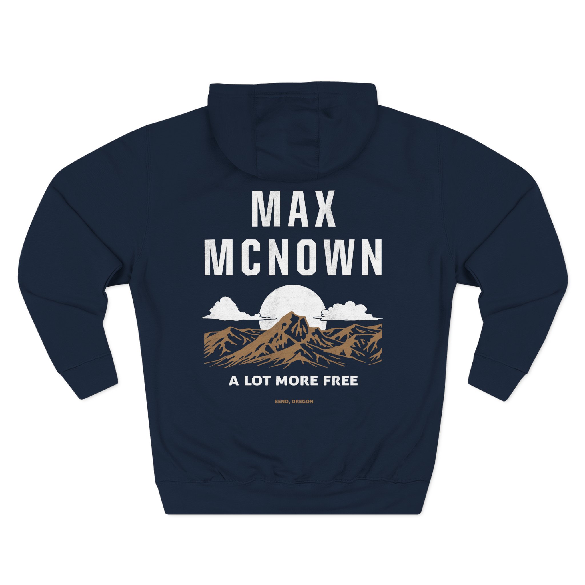 Max Mcnown a Lot More Free Three-Panel Fleece Hoodie