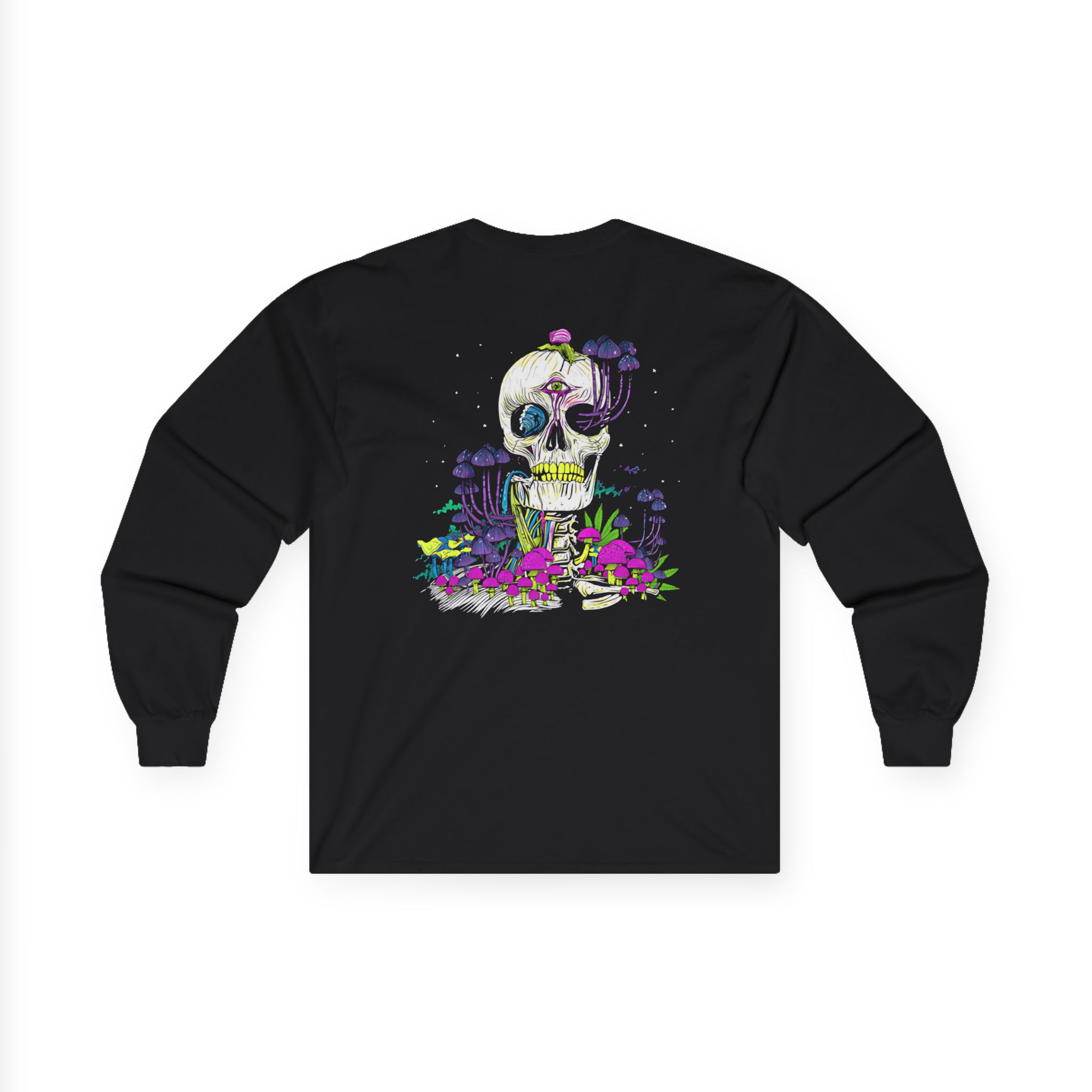 Incubus Magic Mushroom Skull Unisex Ultra Cotton Long Sleeve Tee