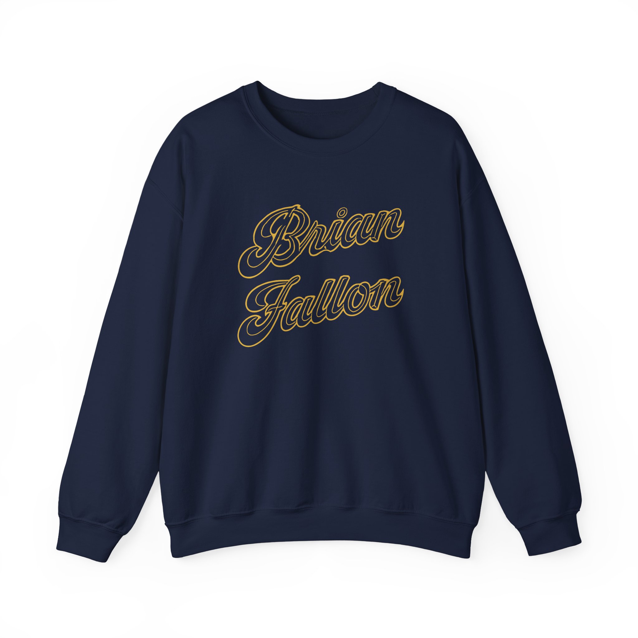 Brian Fallon Gold Text Unisex Heavy Blendâ„¢ Crewneck Sweatshirt
