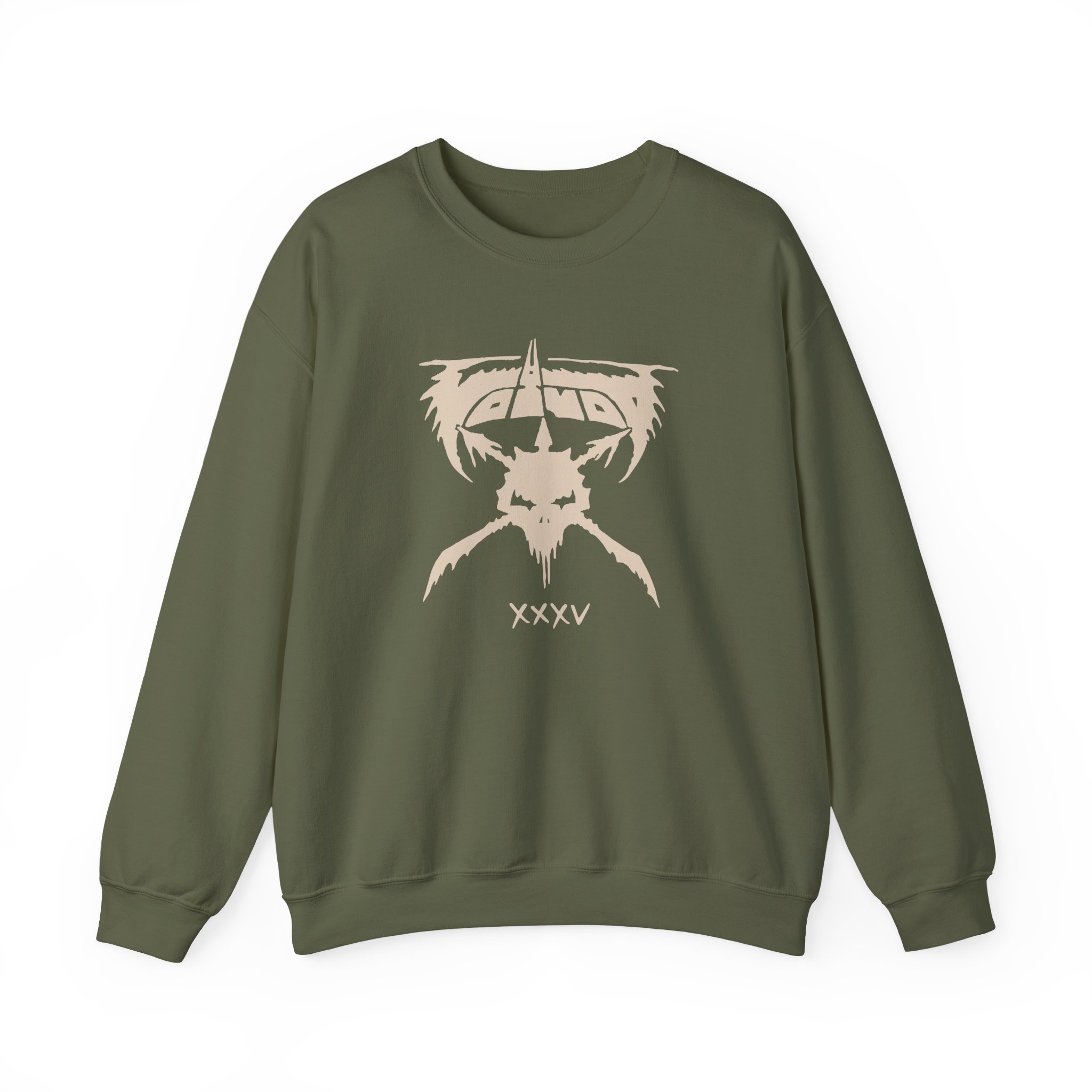 Voivod Vintage Unisex Heavy Blendâ„¢ Crewneck Sweatshirt
